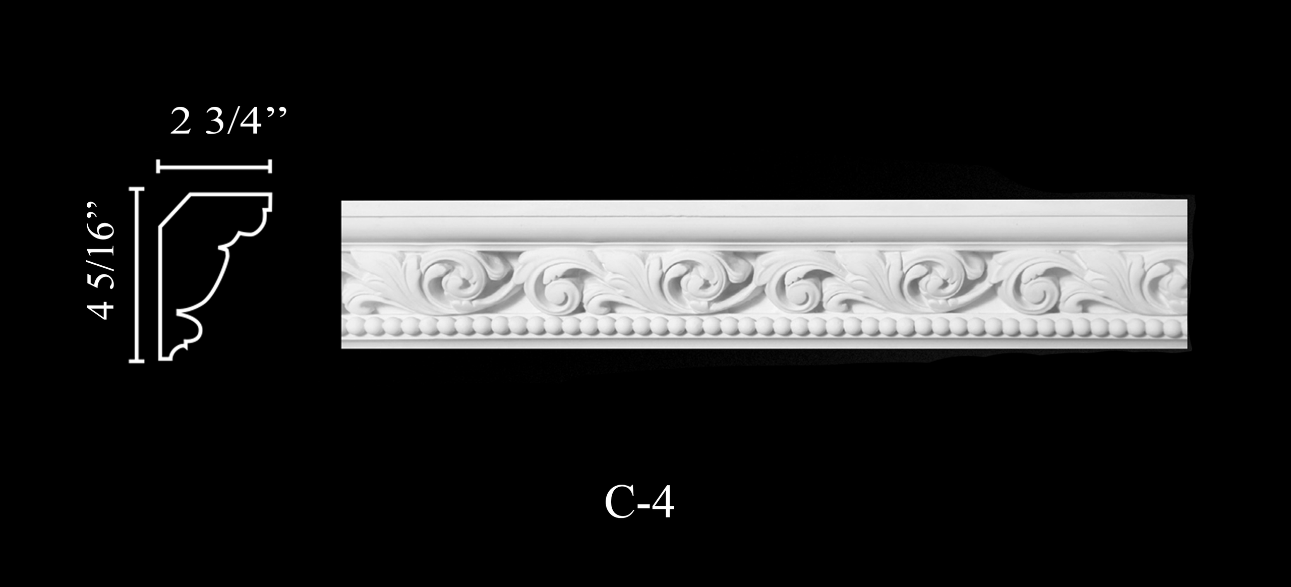 Crown Molding. Plaster molding