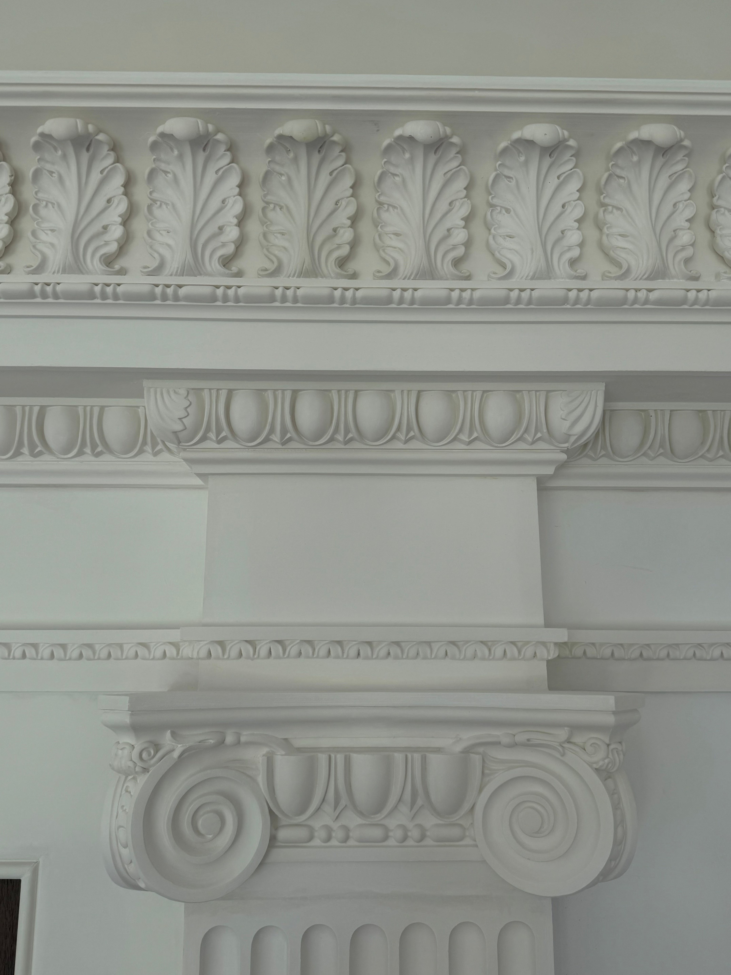 Jupiter Island, Florida. Plaster molding