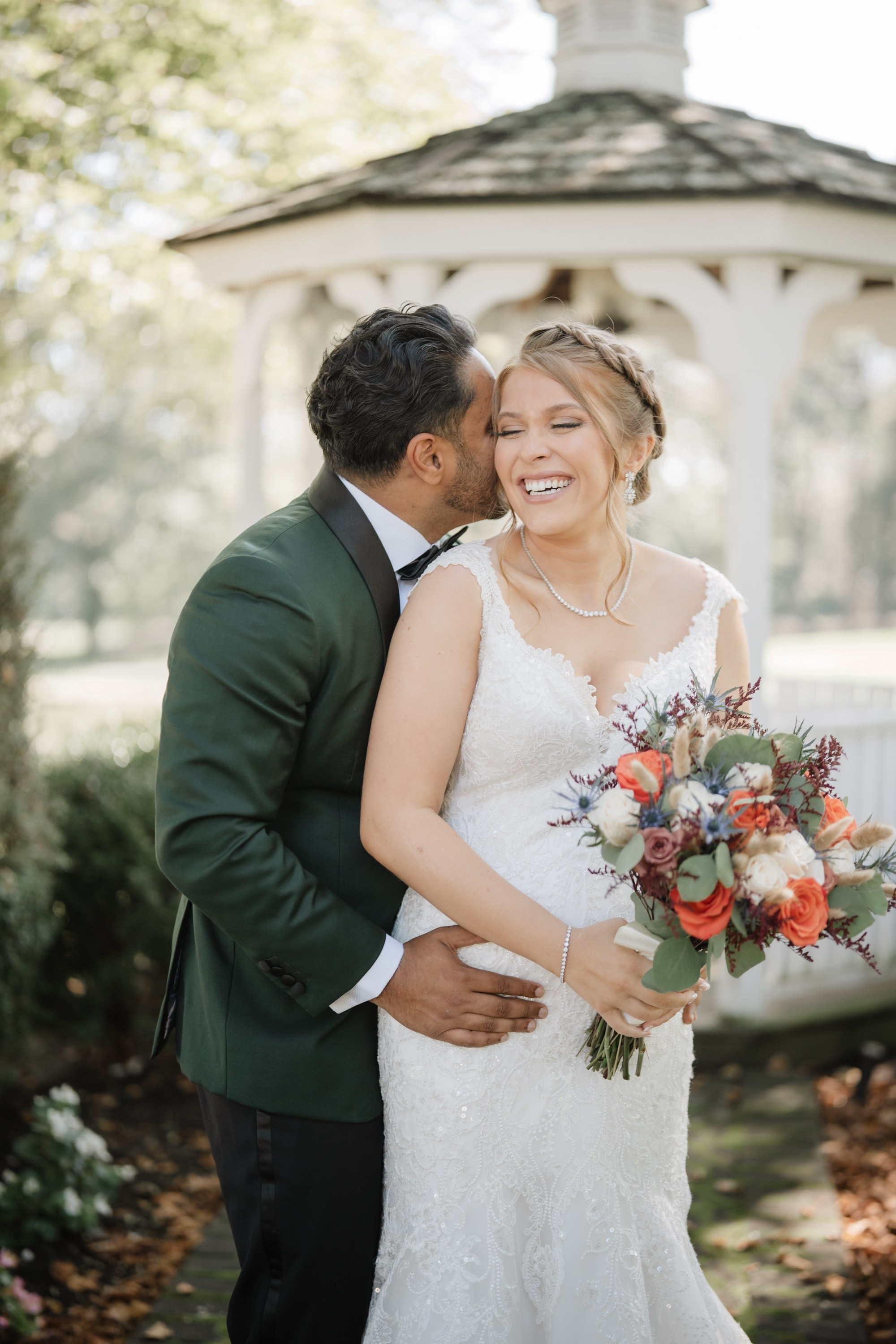 Oct 2025- Hanna and Johnathan’s wedding. Portrait and wedding photographer in New York