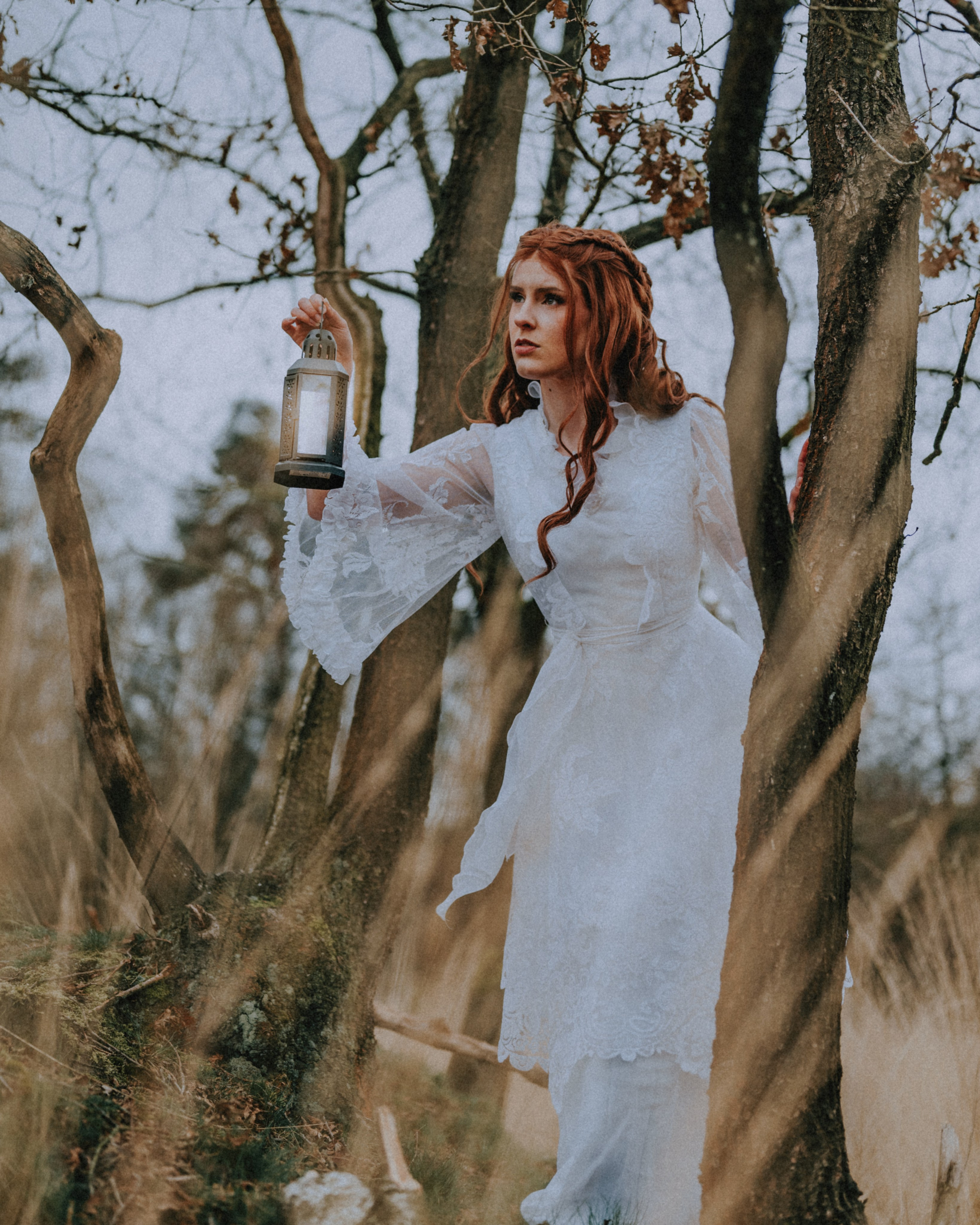 Dutch Folklore in the Fields of Lowlands, Witte Wieven. Moth & Moss Photography