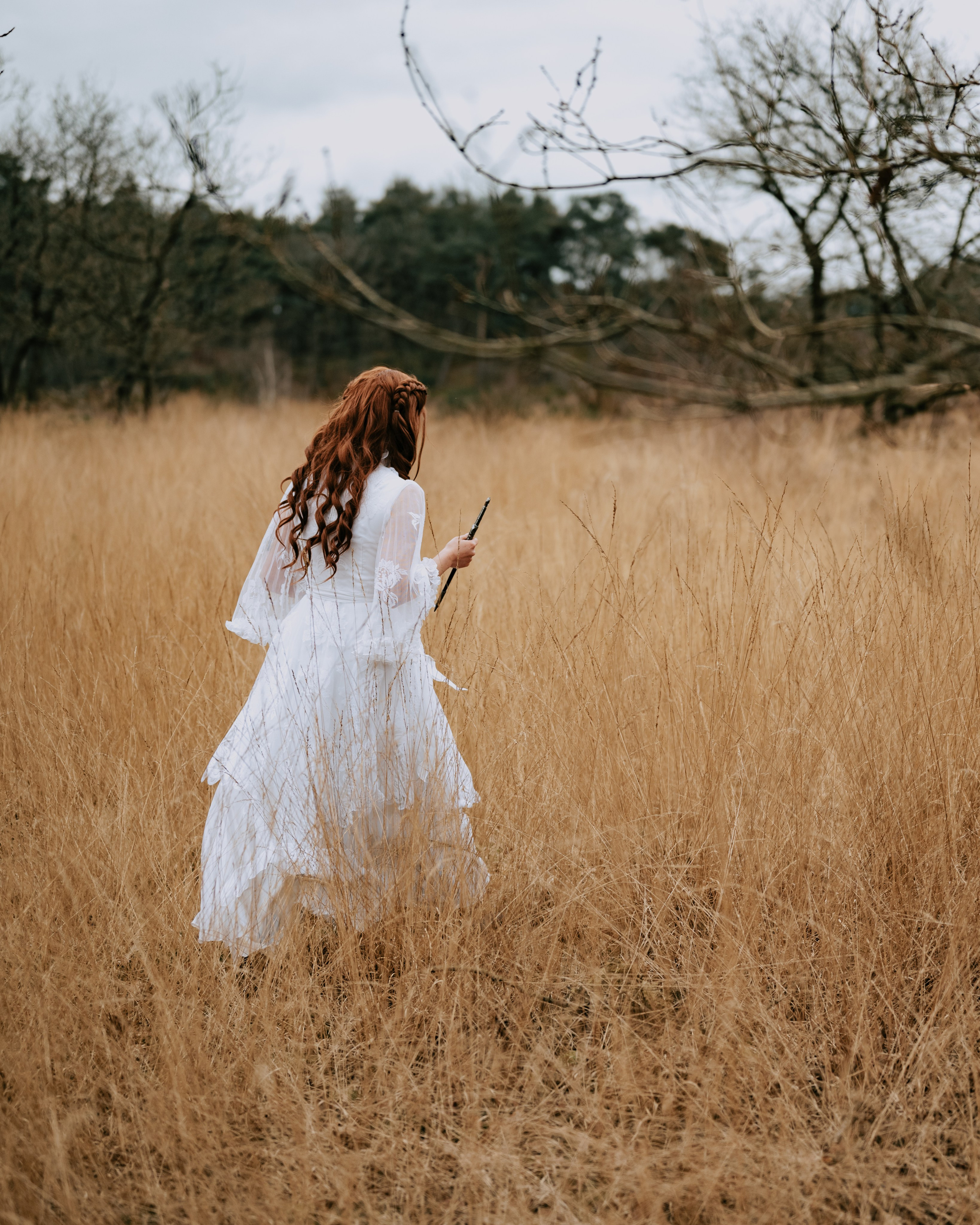 Dutch Folklore in the Fields of Lowlands, Witte Wieven. Moth & Moss Photography