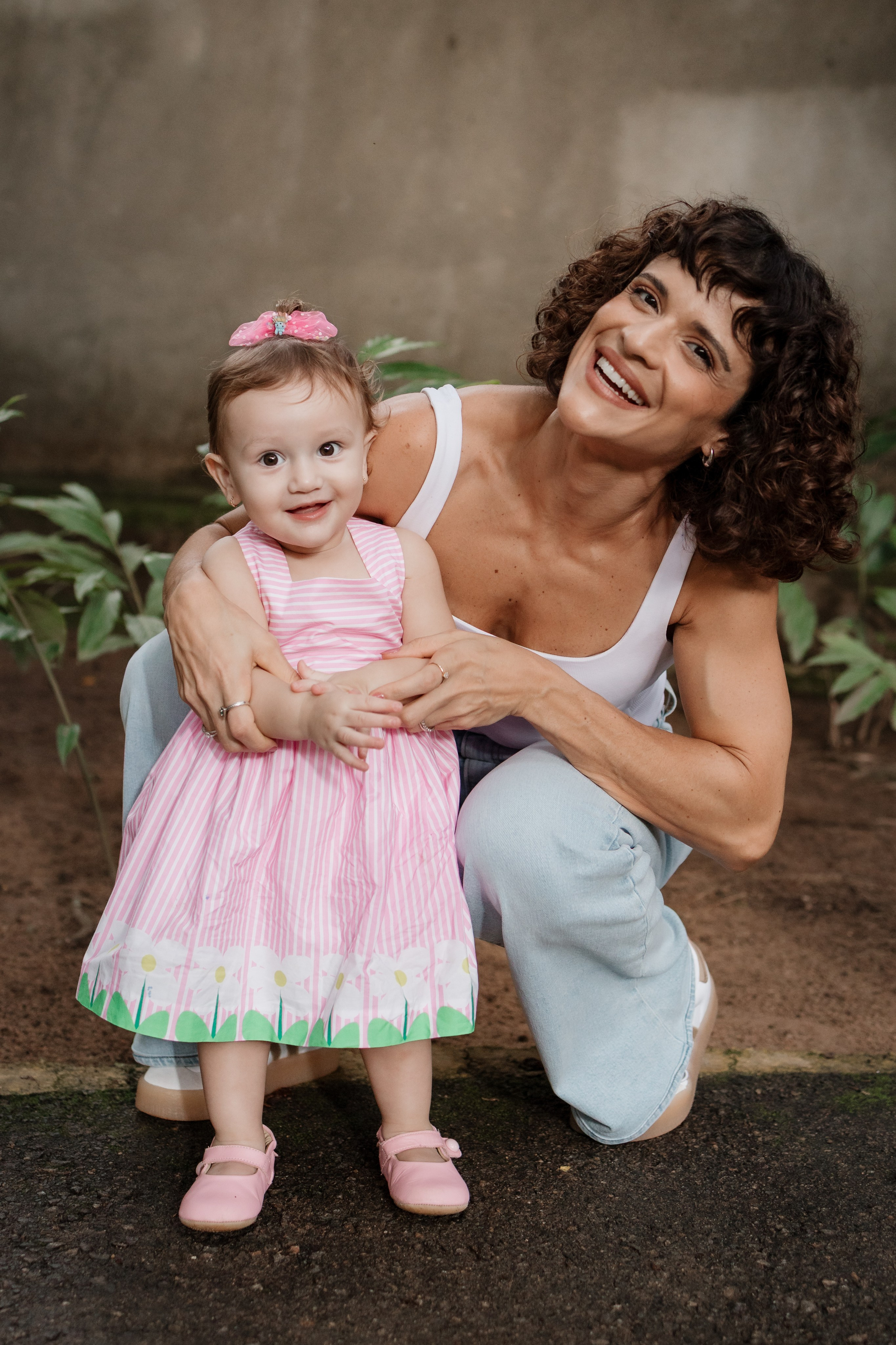 foto mãe e filha em passeio dia das mães
