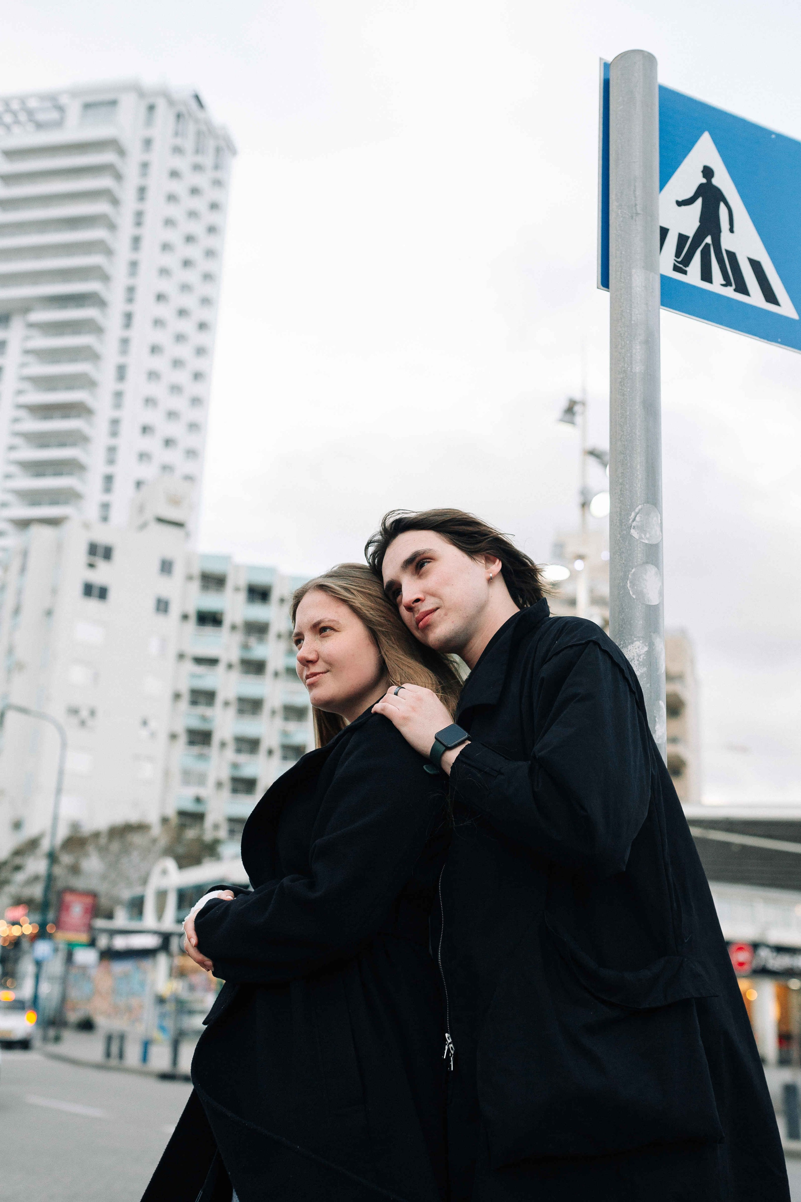 WINTER IN NETANYA. PHOTOGRAPHER IN ISRAEL