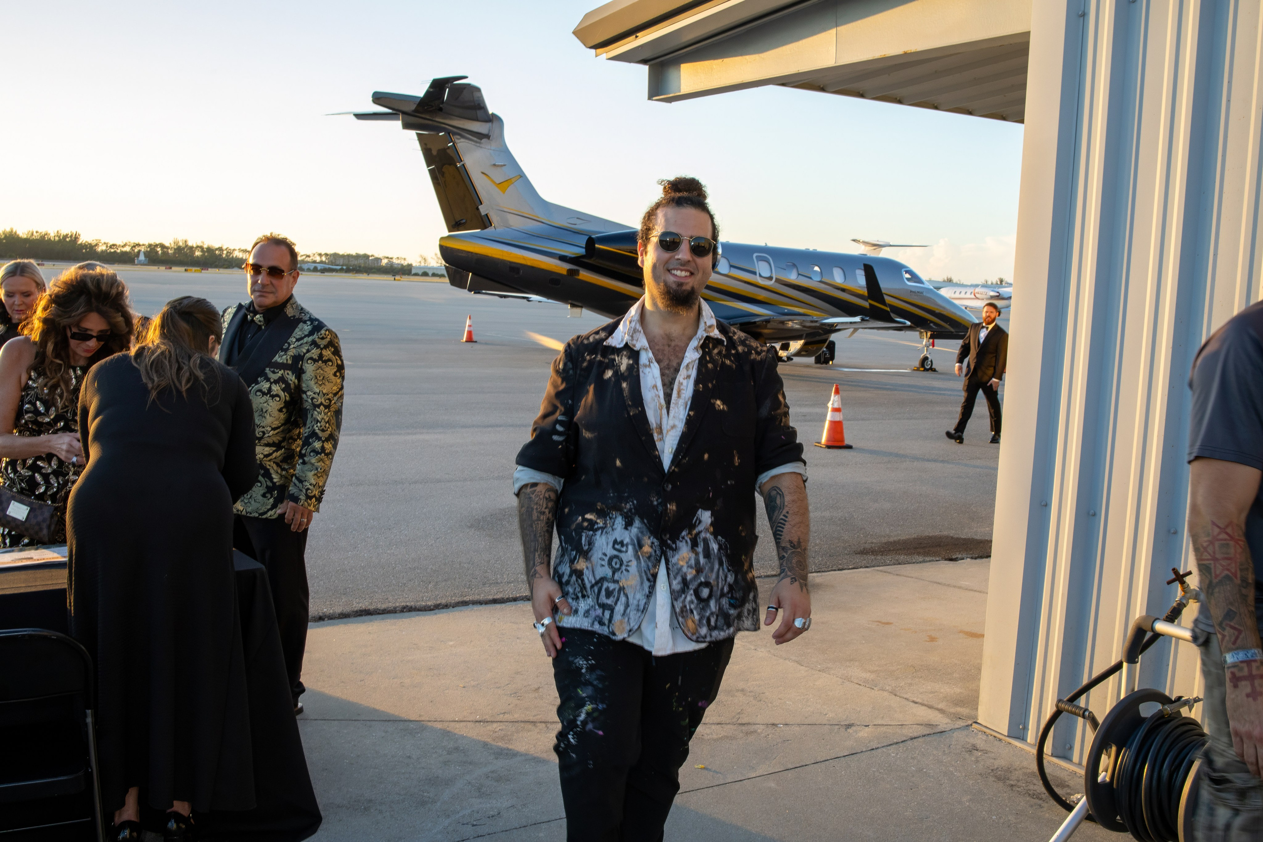 Minds over Tumors at Elite Jets 2025. Out and About 239