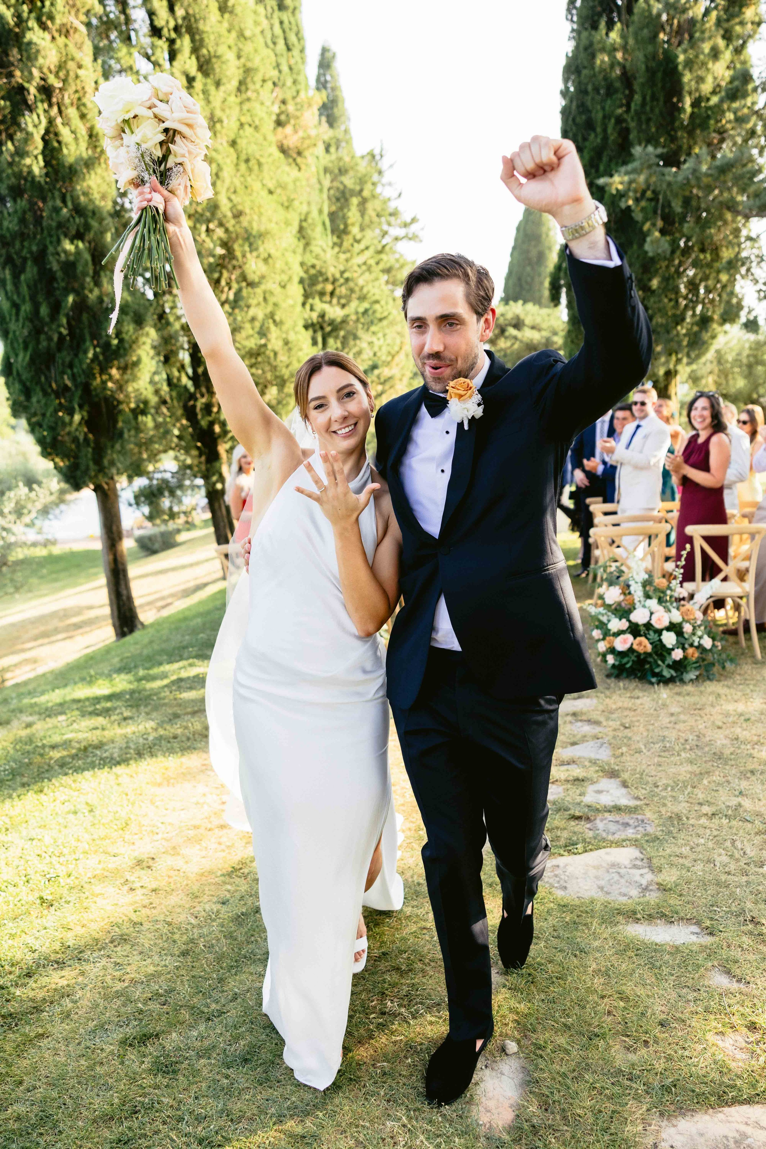 Emotional wedding at Borgo Bastia Creti, a wedding venue in Tuscany Umbria