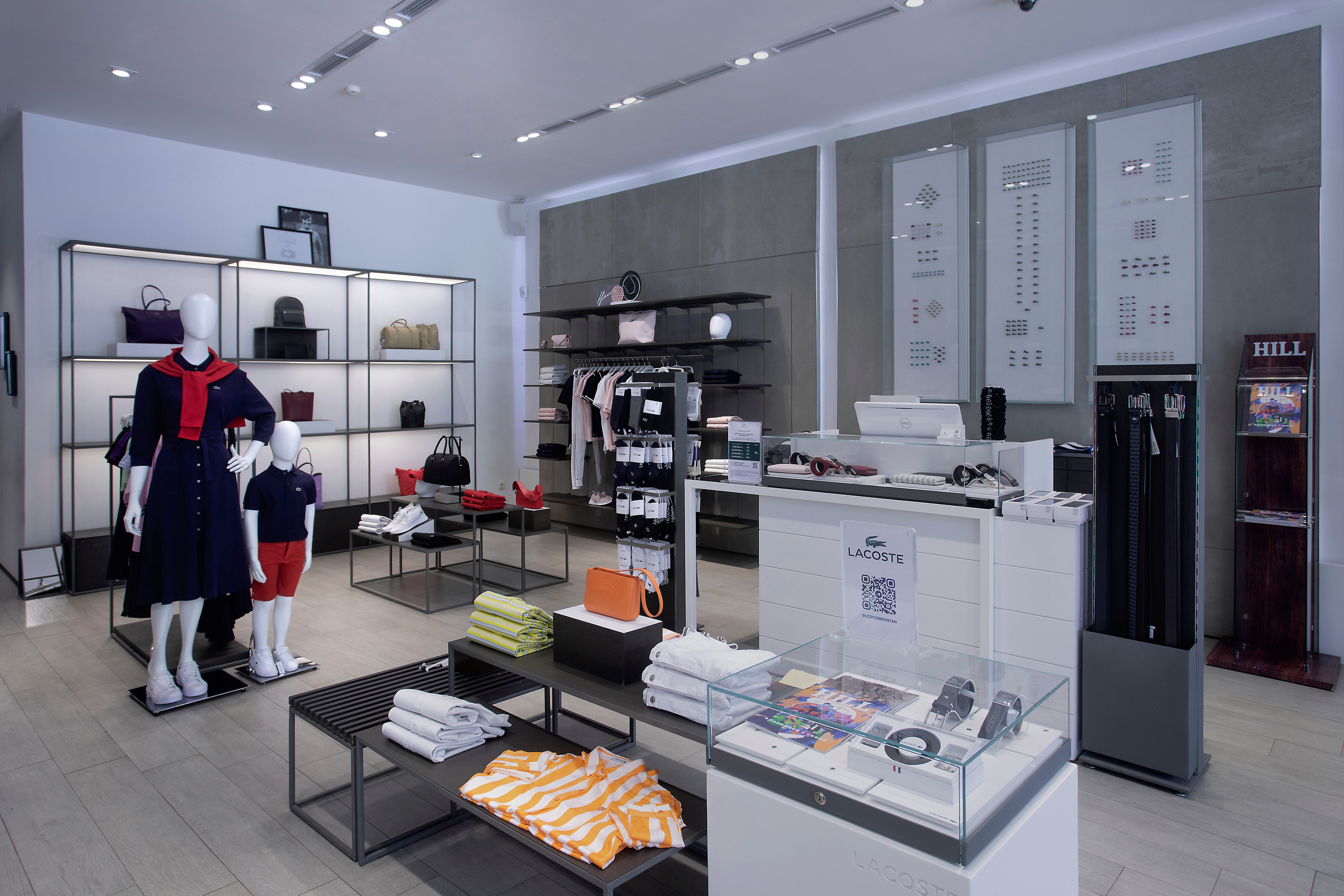 Интерьер Lacoste. Жданова Дарья Фотограф Ташкент