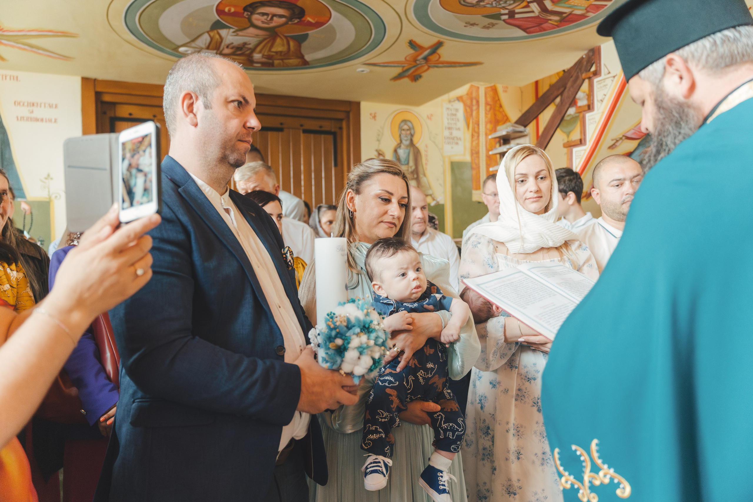 Théo Andrei`s Christening