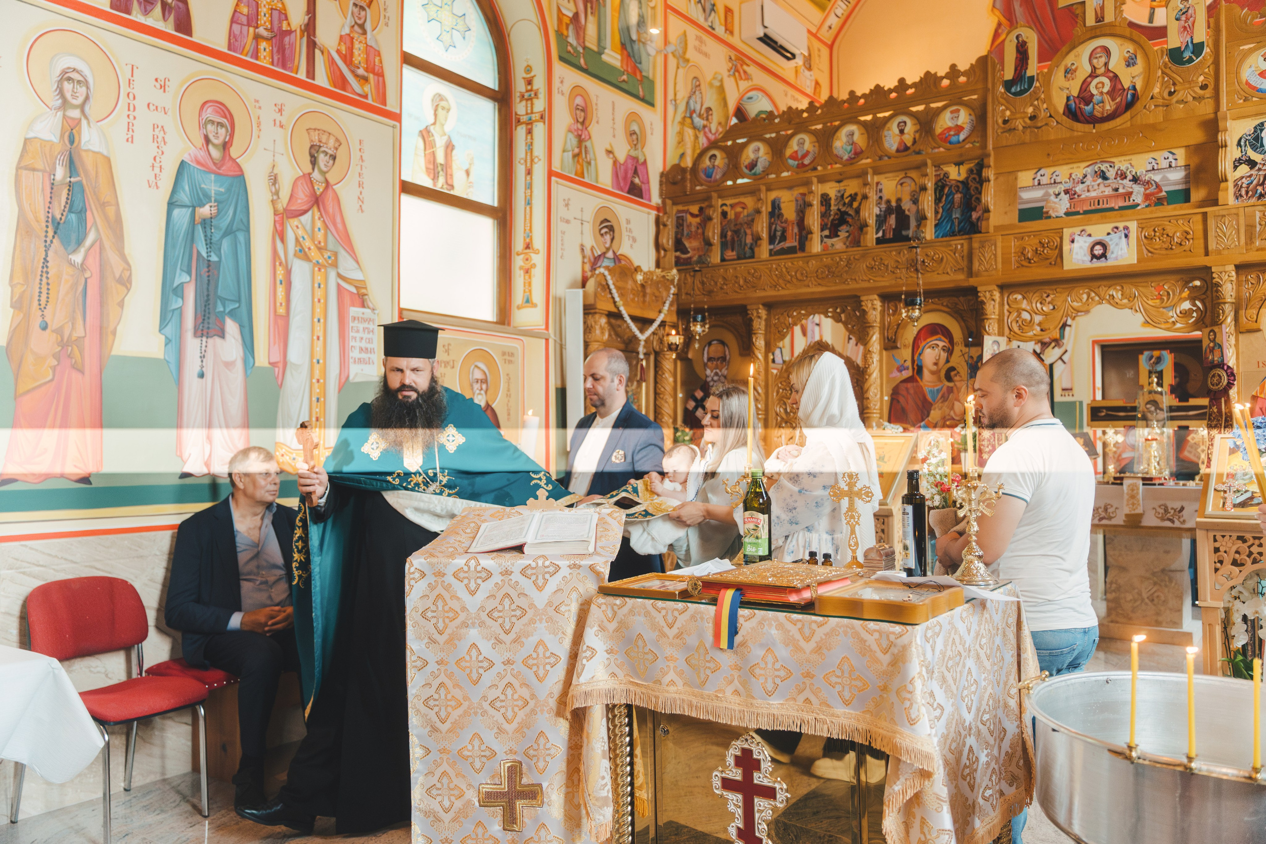 Théo Andrei`s Christening