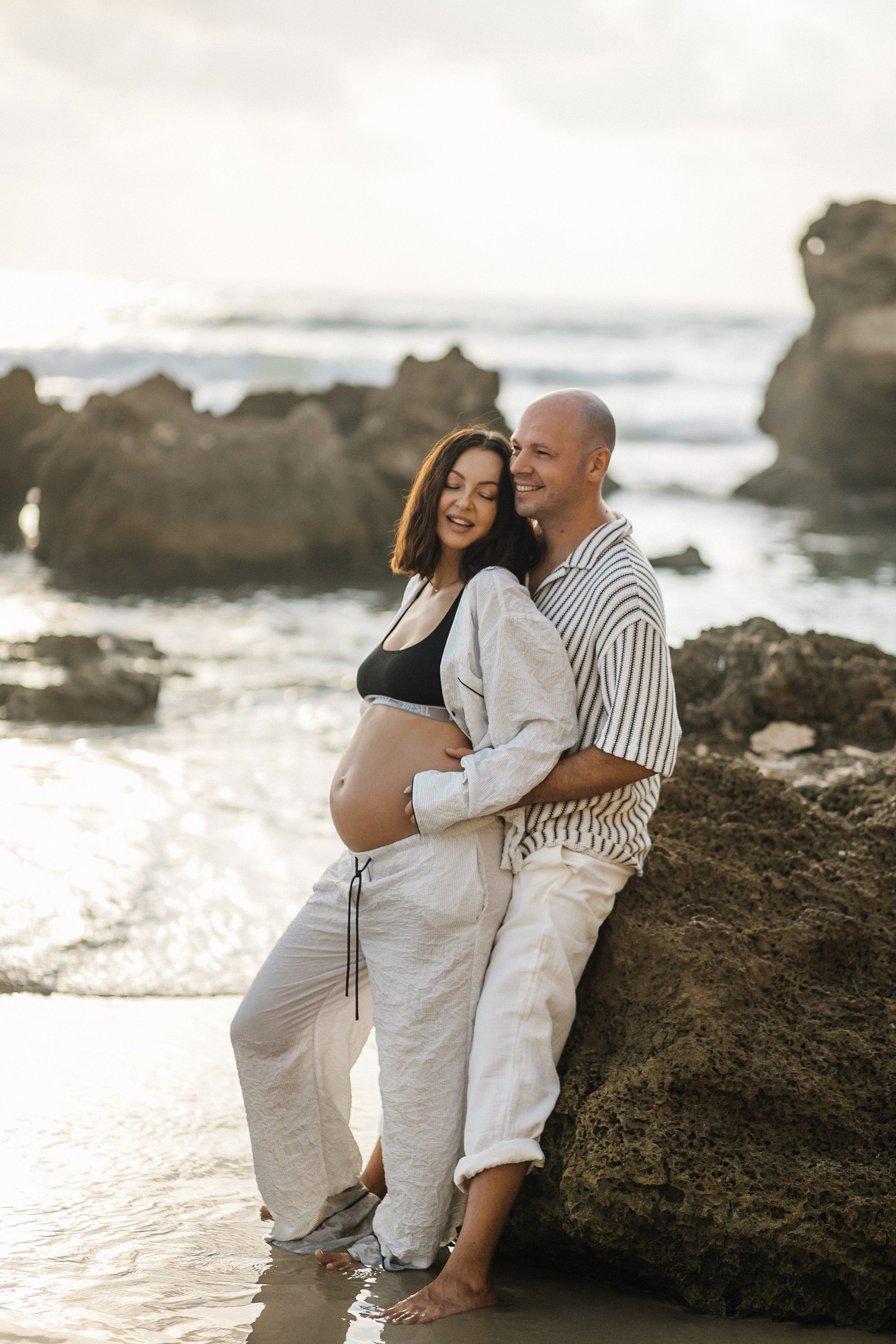 Katya & Fil Givat Olga. Family photographer in Israel