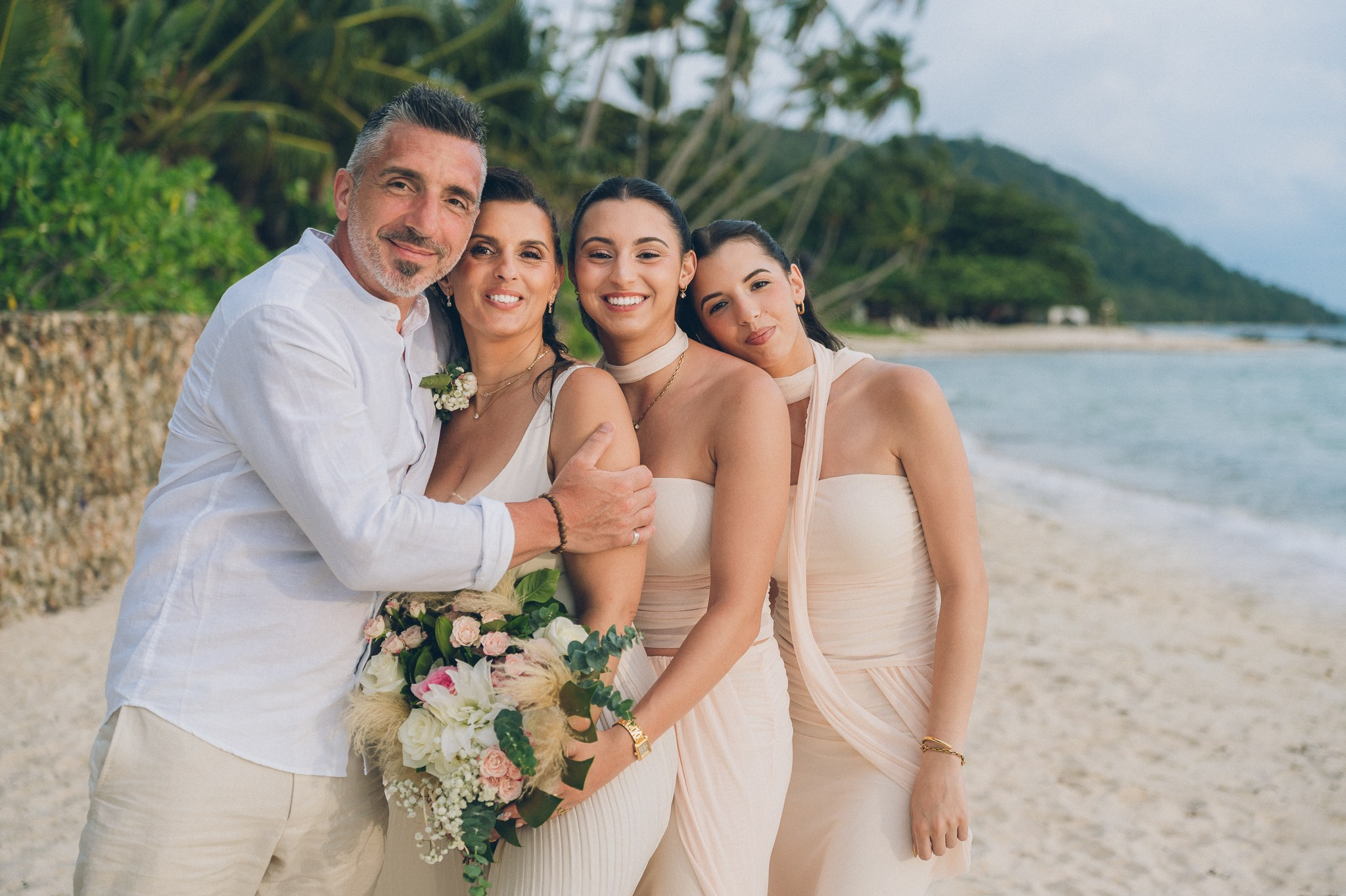 Ventrone Antonella and Lespes Angelo. Mariage à Koh Samui, en Thaïlande. Whatsapp: +66 94 3 650 301