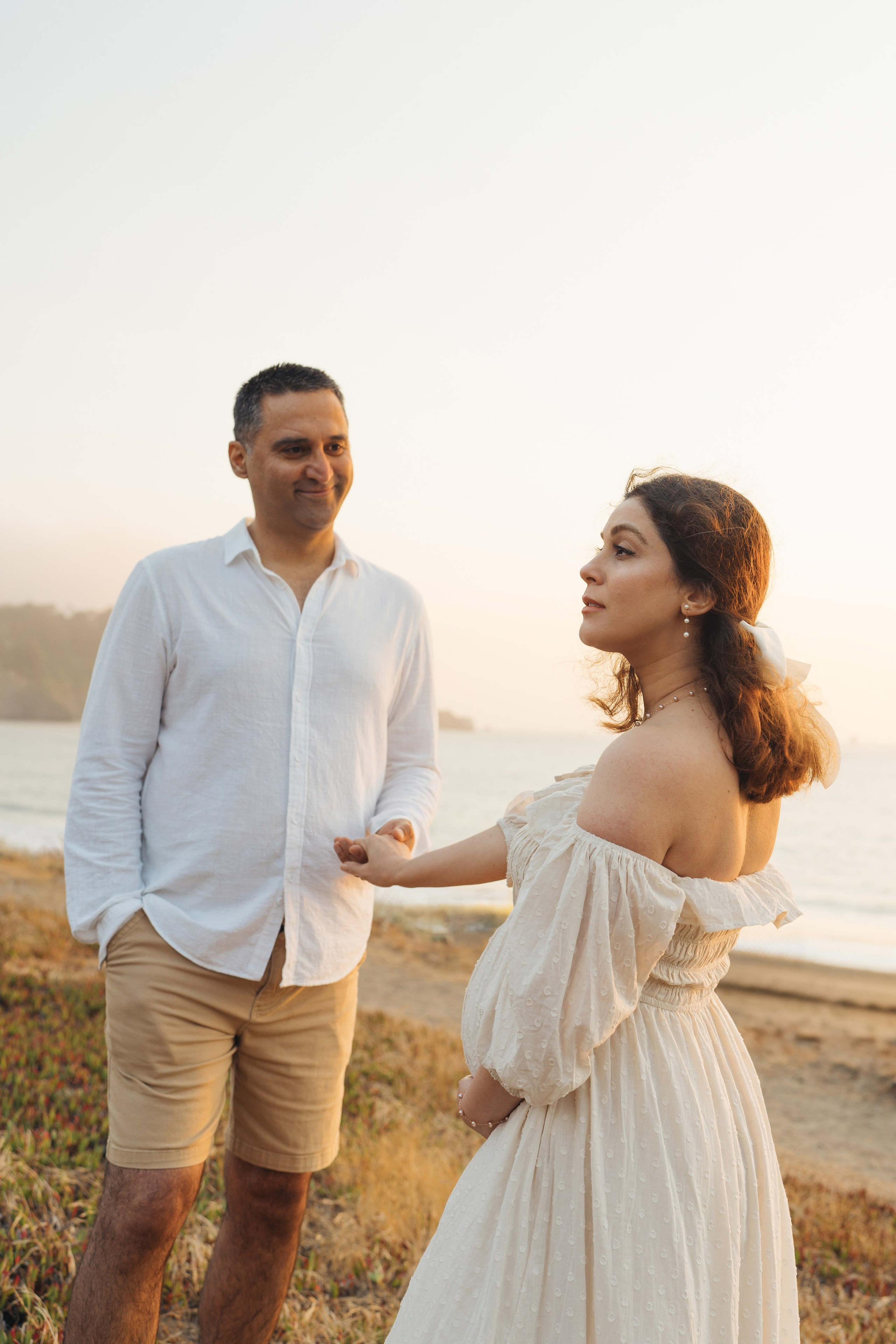 Niloo Maternity Session at Baker Beach. Soulo Photography | San Francisco Bay Area Based Photographer