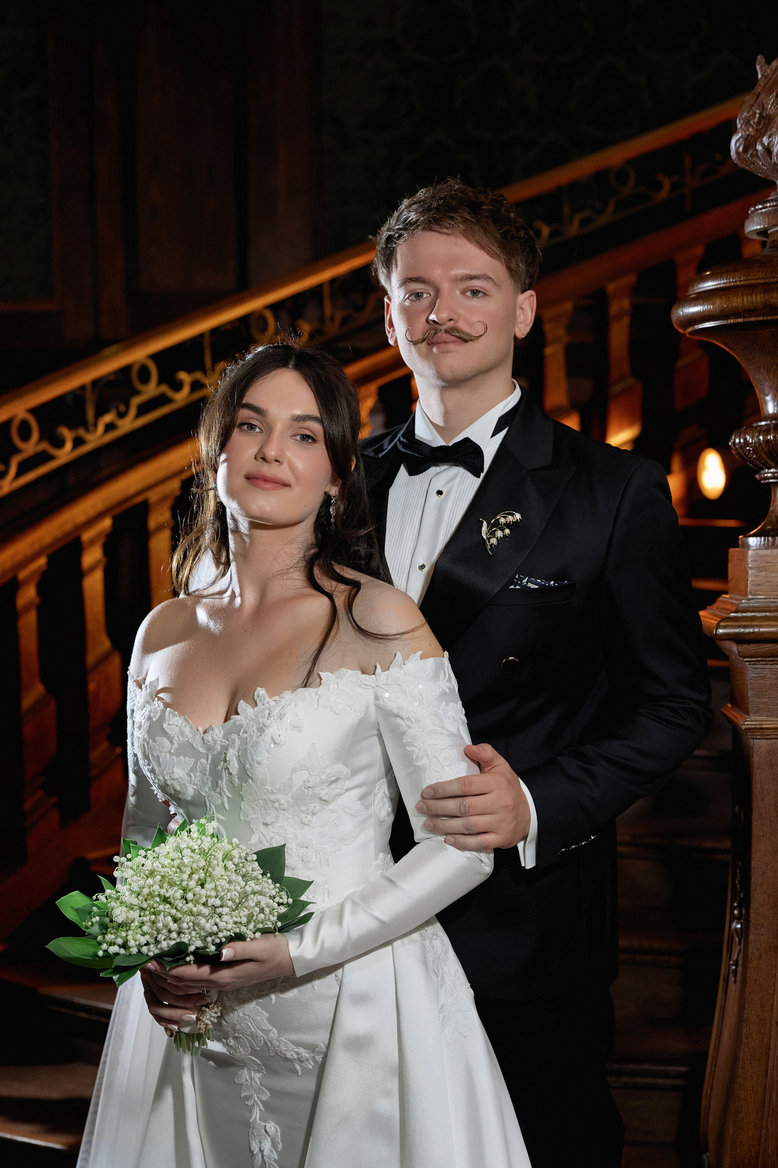Wiktoria & Kacper. Pałac Goetz. Fotograf ślubny i rodzinny w Krakowie Yana Klymova