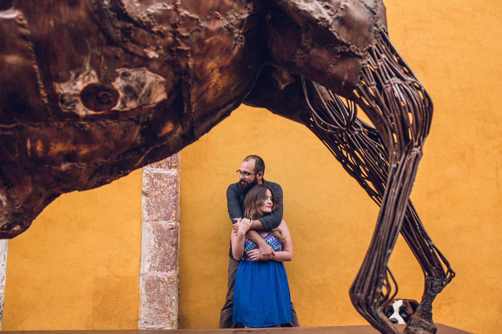 San Miguel de Allende Save The Date Leslie y Salvador. Estudio de fotografia en Tijuana