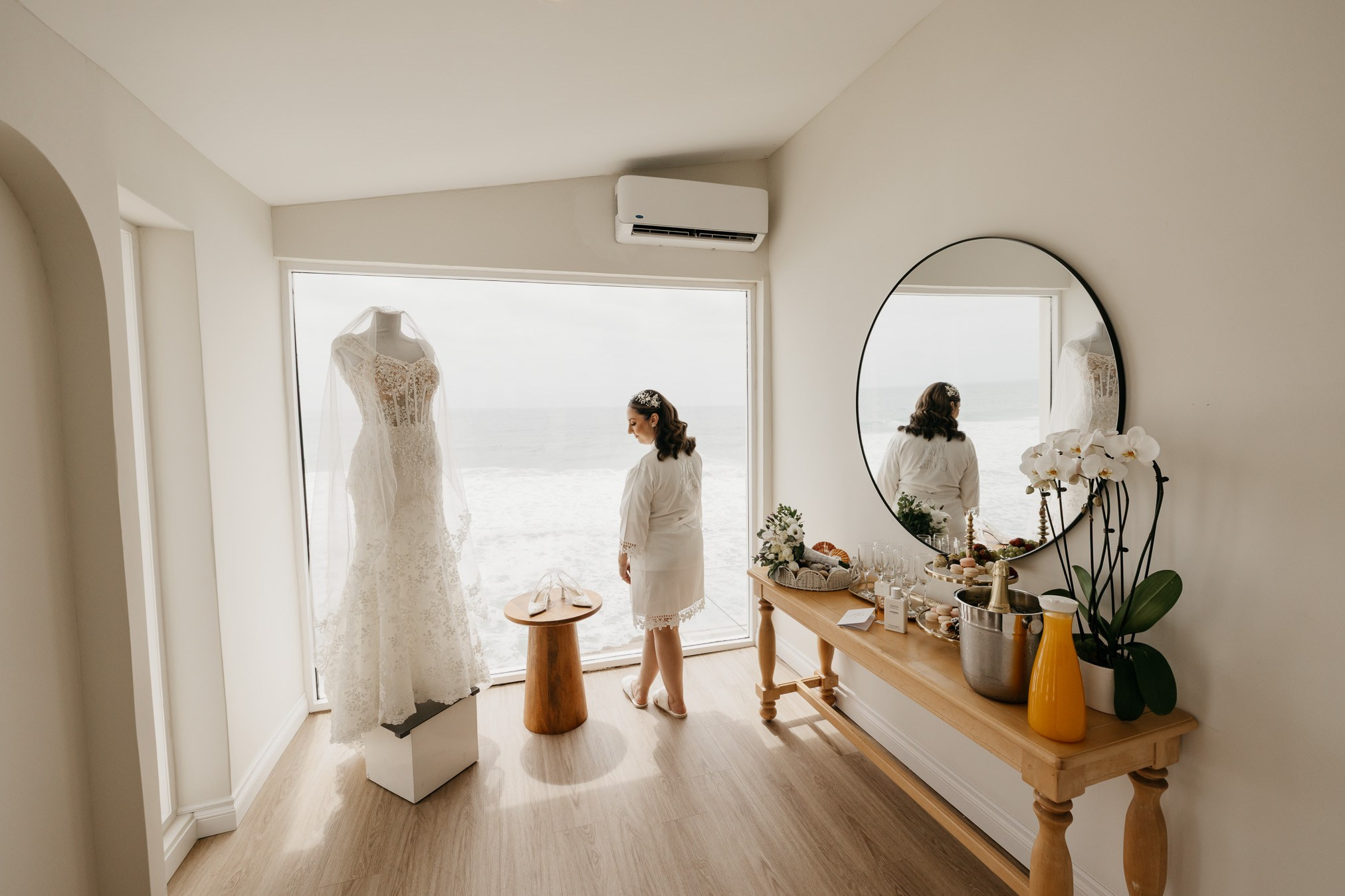 Ventana al mar Rosarito Boda Kevin y Andrea. Estudio de fotografia en Tijuana