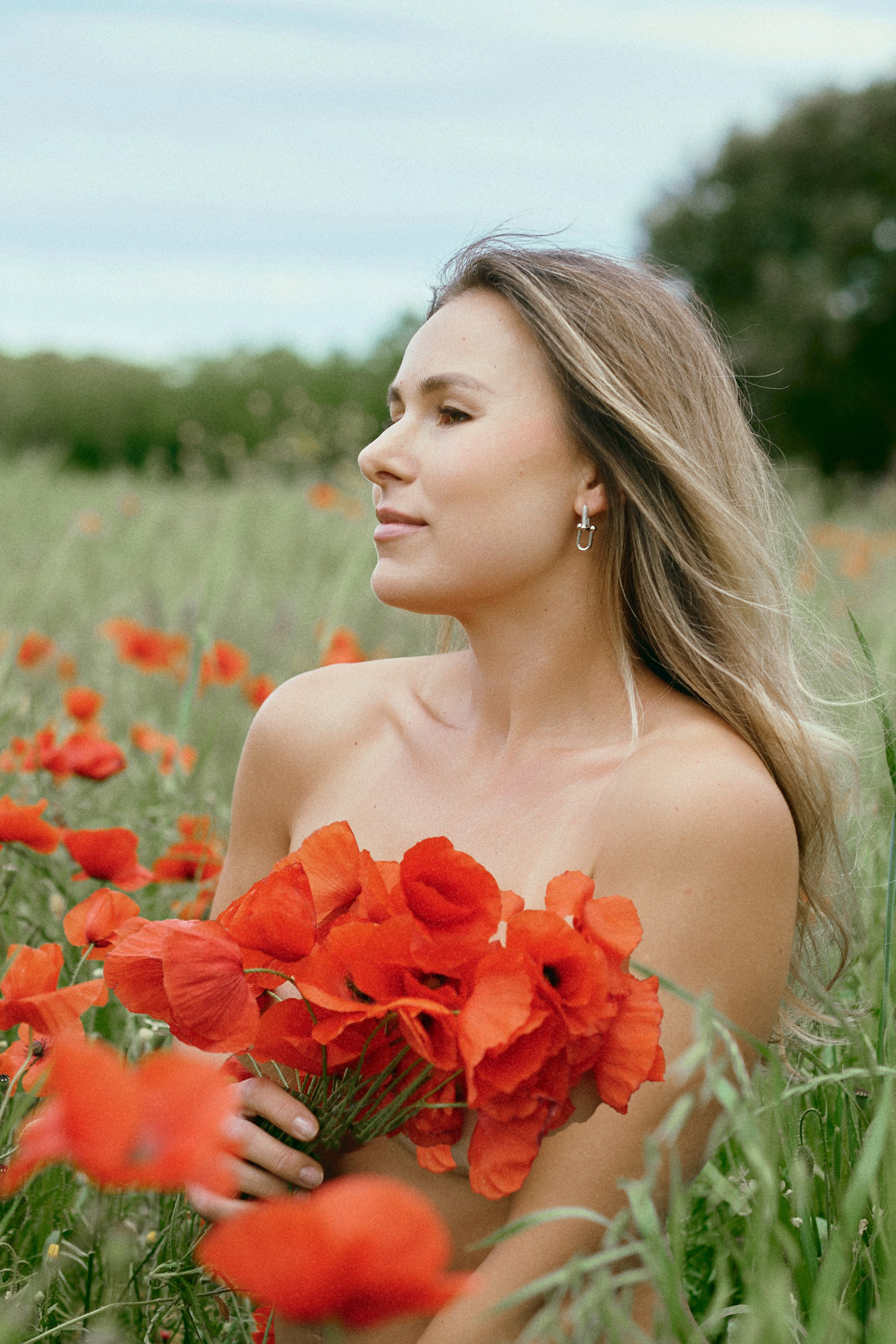 Маки. Кристина и Полина