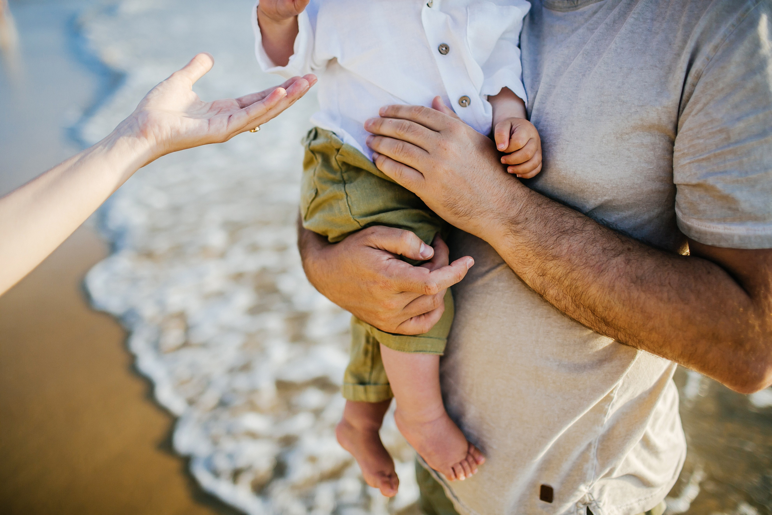 Studentim beach / Eithan 9 month. Family photographer in Israel