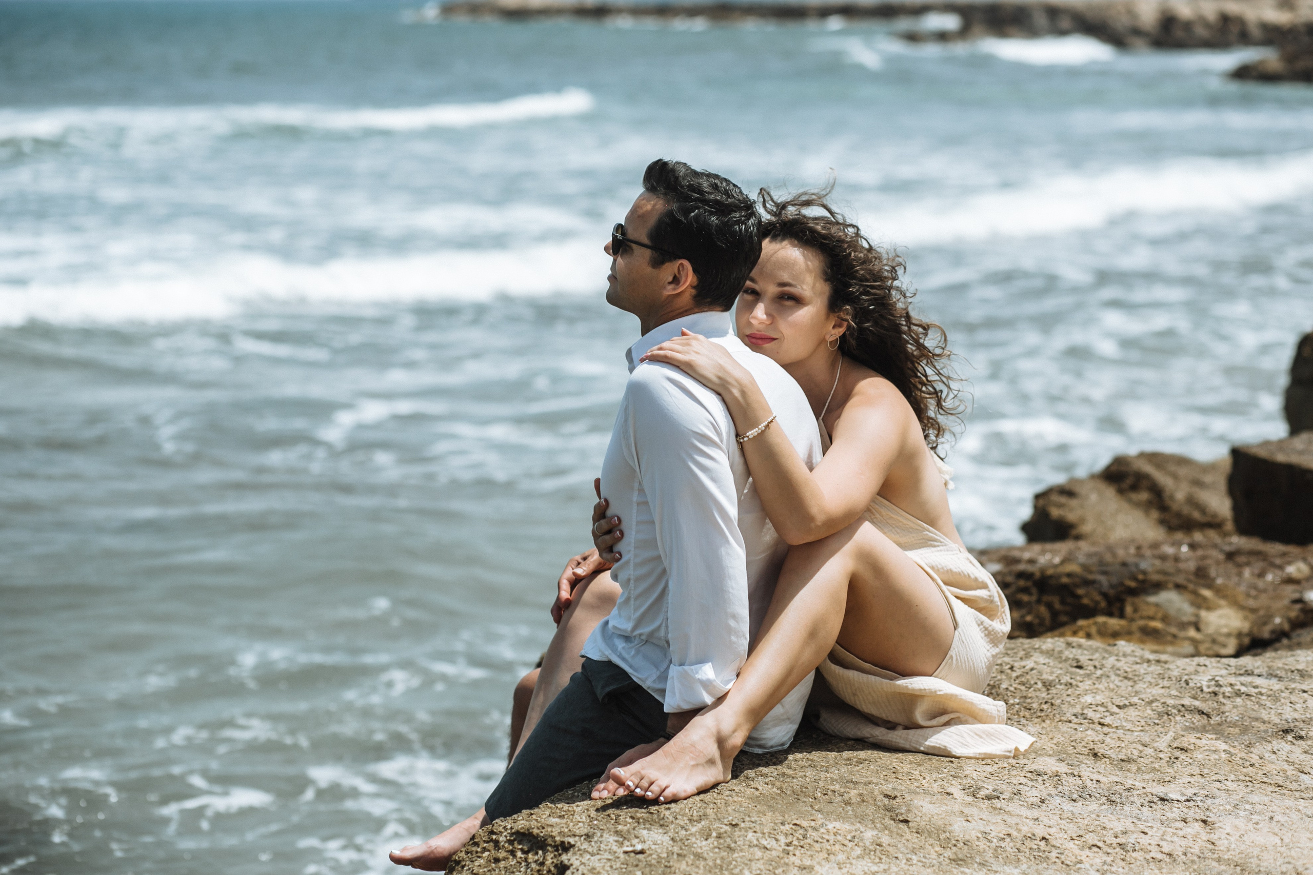 Morning in Bat Galim. Family photographer in Israel