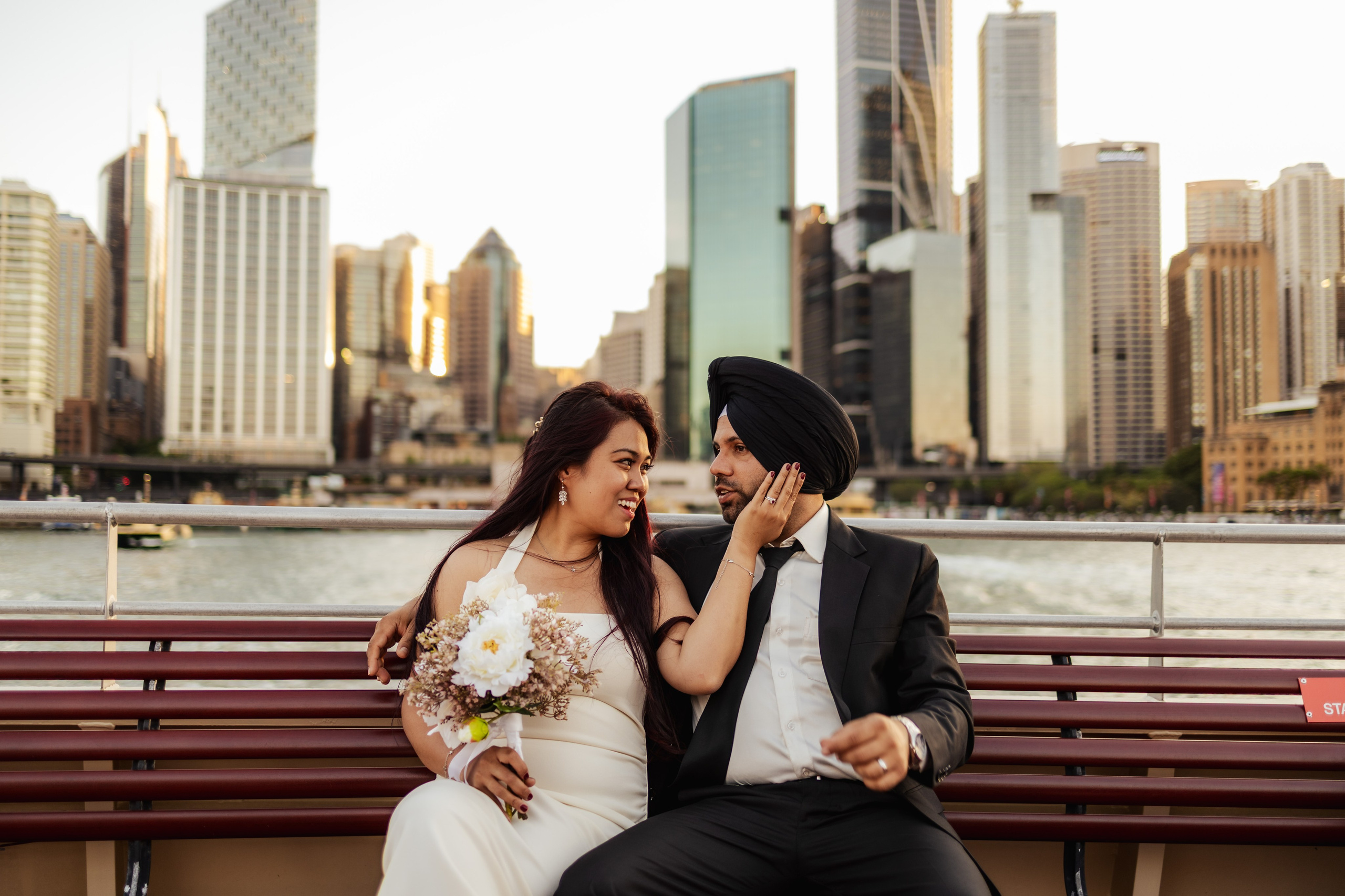 Sunshine and Harminder’s wedding photo session. True Story Photography