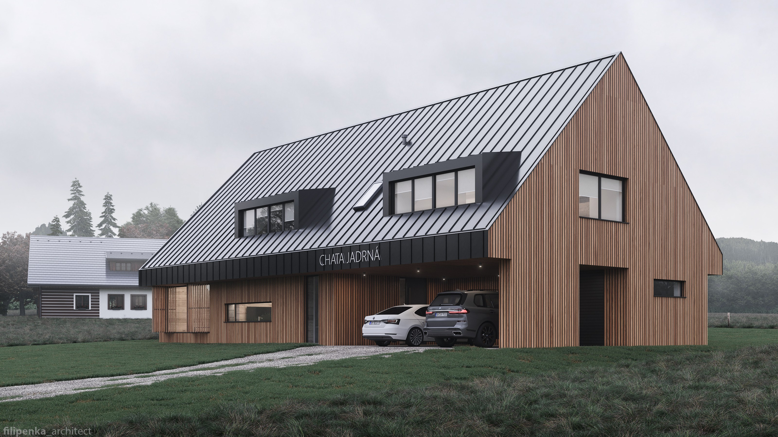 Horská chata — Orlické Záhoří. Filipenka architects