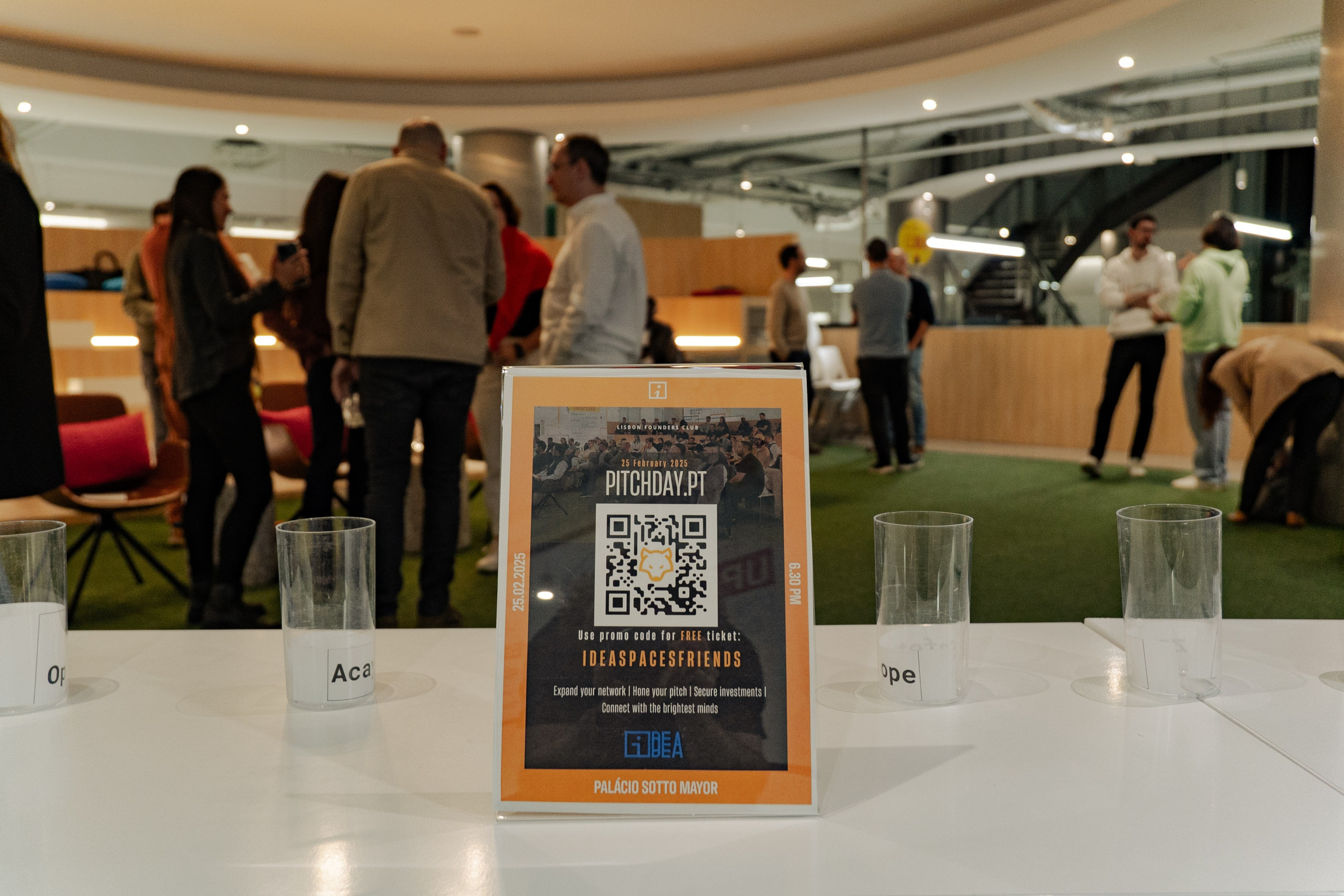 Idea Space: Pitch Day. Lisbon Event Photographer