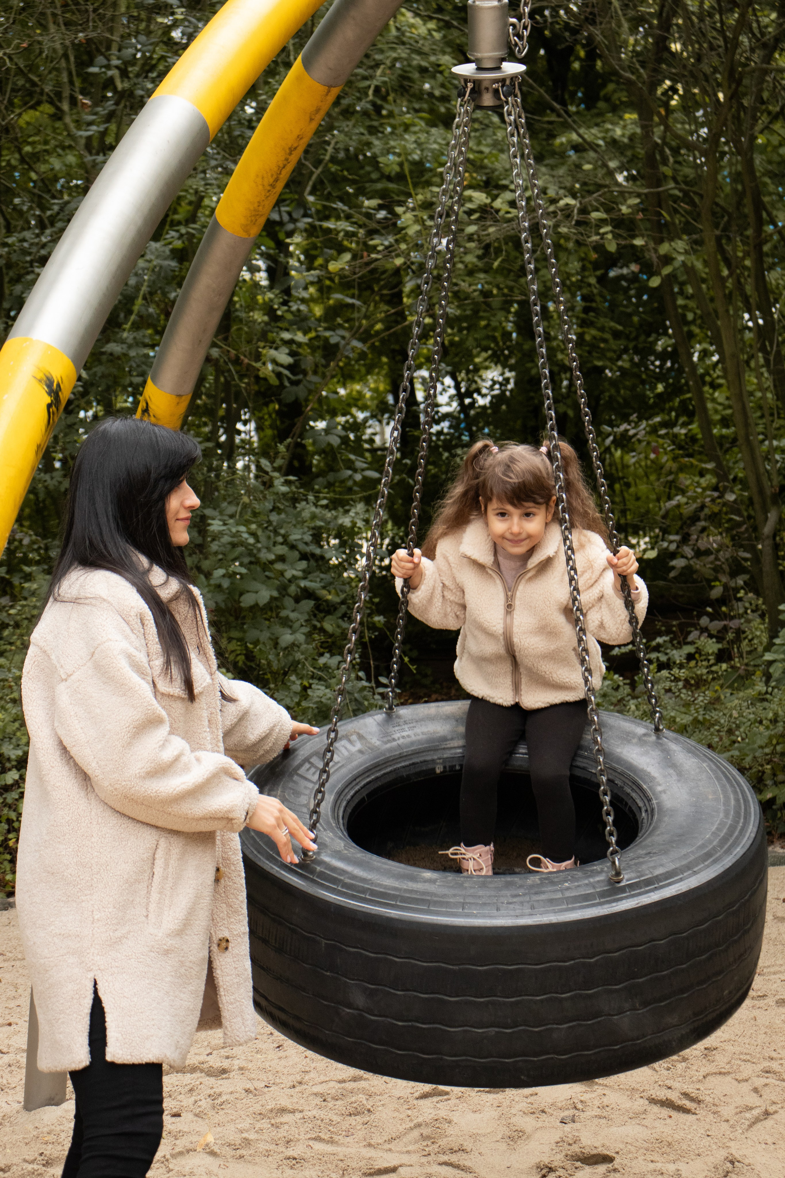 Мама и дочь. Фотограф Лейпциг