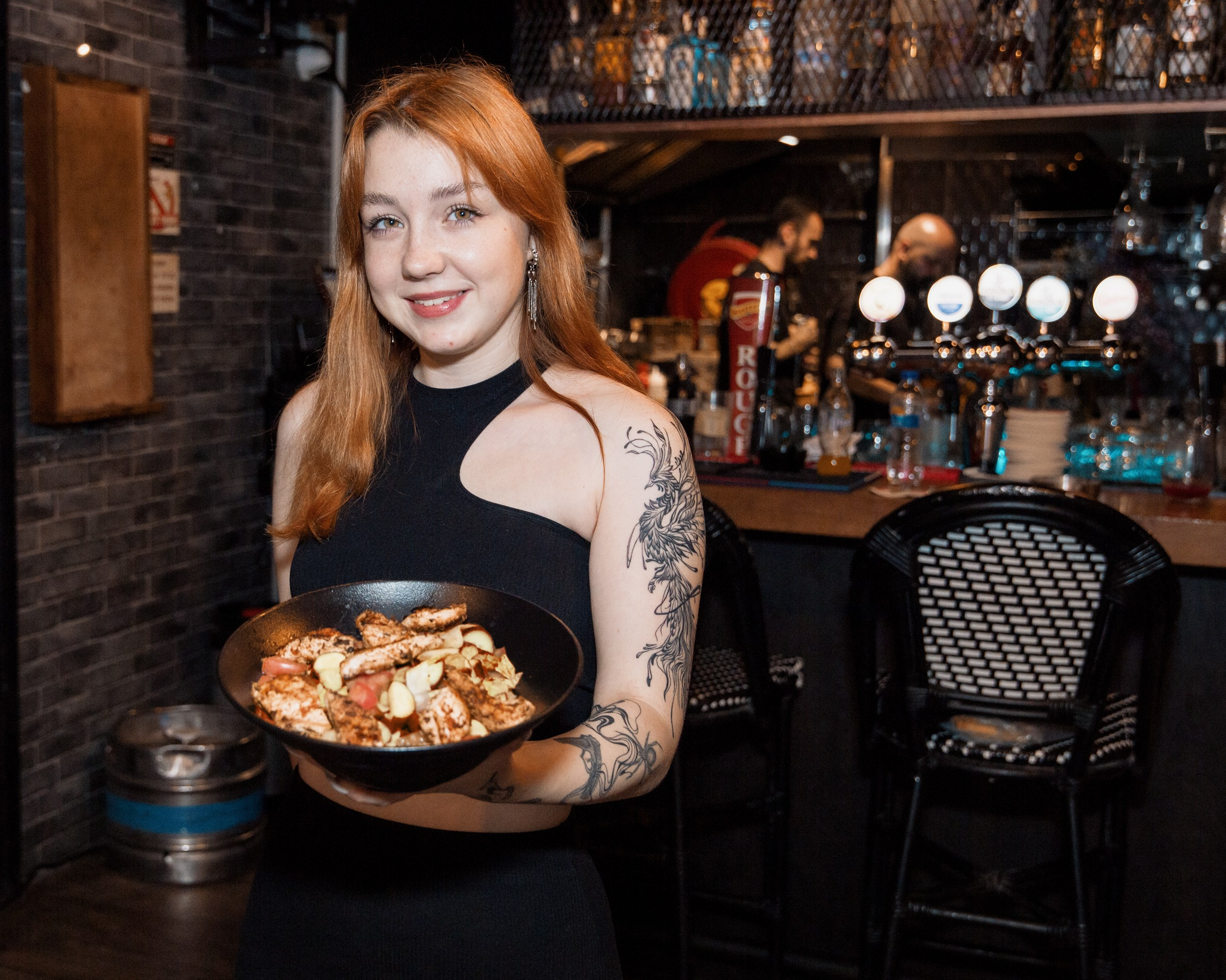 Контентная съемка для бара Focus. Портретный и репортажный фотограф в Израиле Рома Бирман