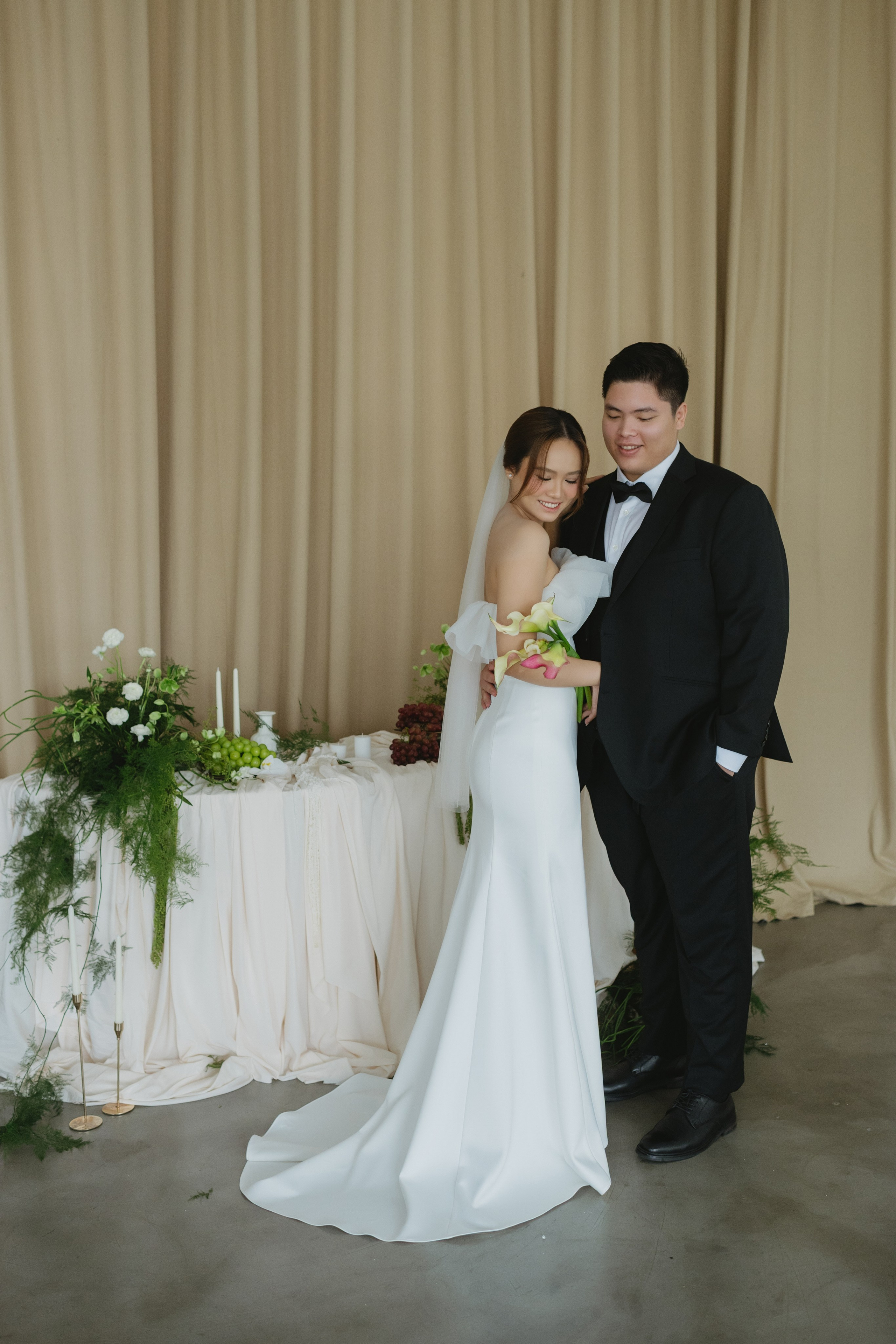 DANG & NGHI wedding photoshoot in studio. Anns wedding photography