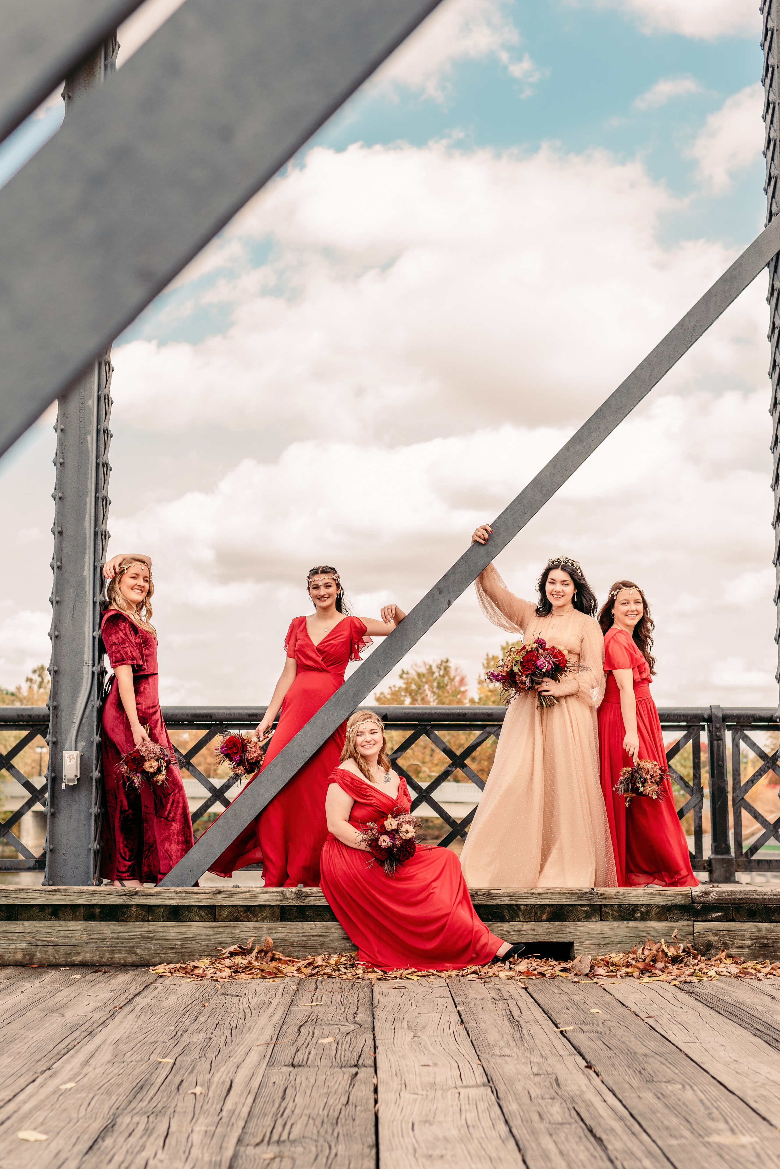 Bold & Dramatic Wedding at The Paper Mill on The Landing | Fort Wayne Wedding Photographer. Alexandria Danielle Photography | Fort Wayne & Indianapolis Wedding Photographer