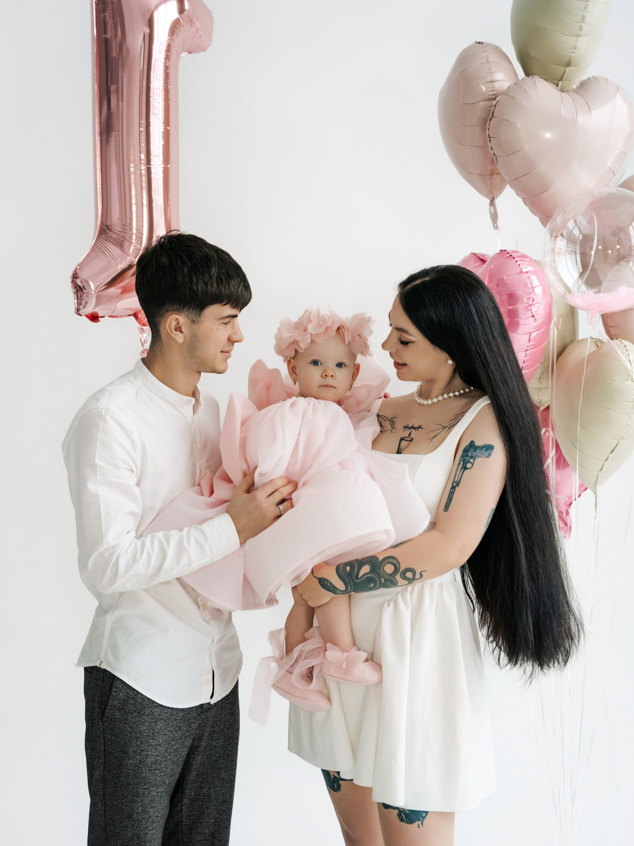 First birthday photoshoot Veronika