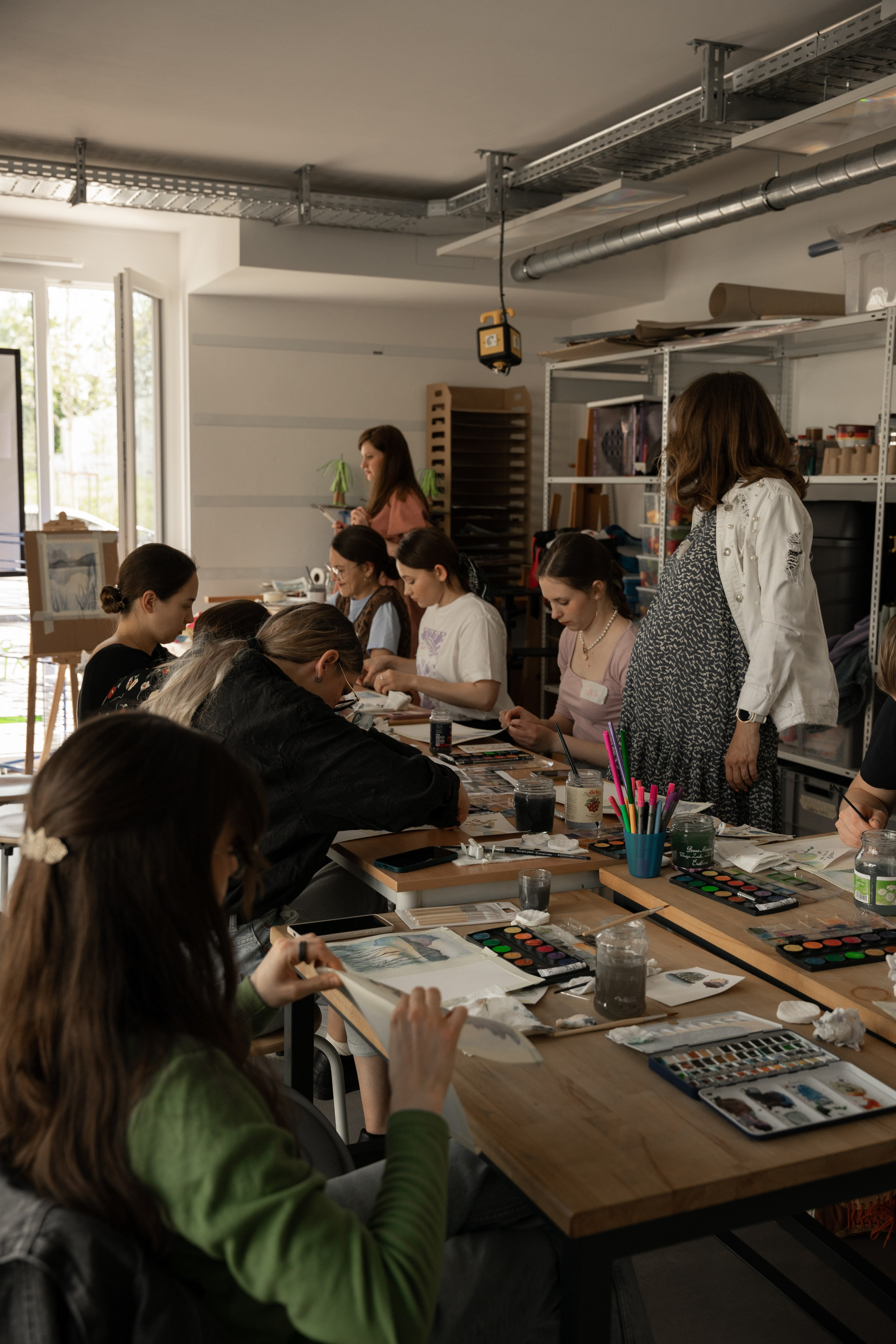 Мастер-класс по акварели. Lera Berg — портретный фотограф и ретушер в Мюнхене