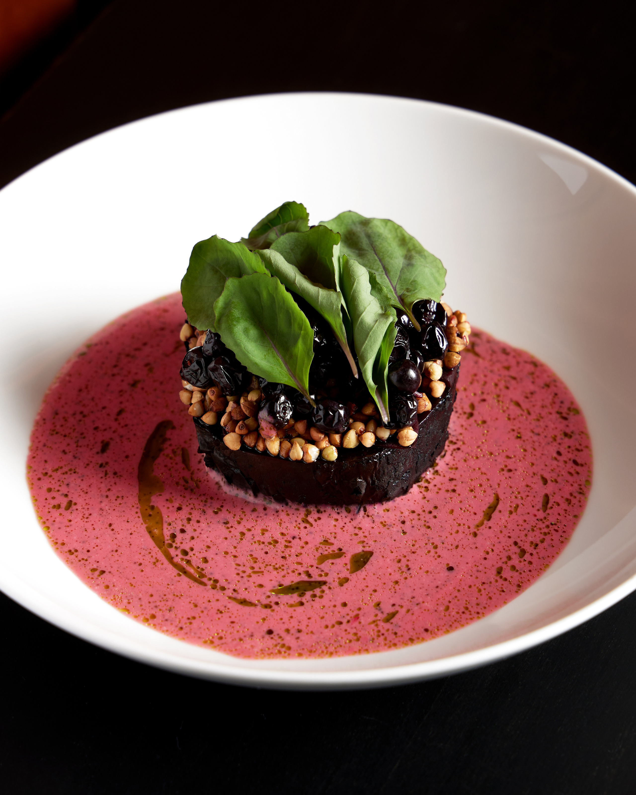 beetroot with buckwheat