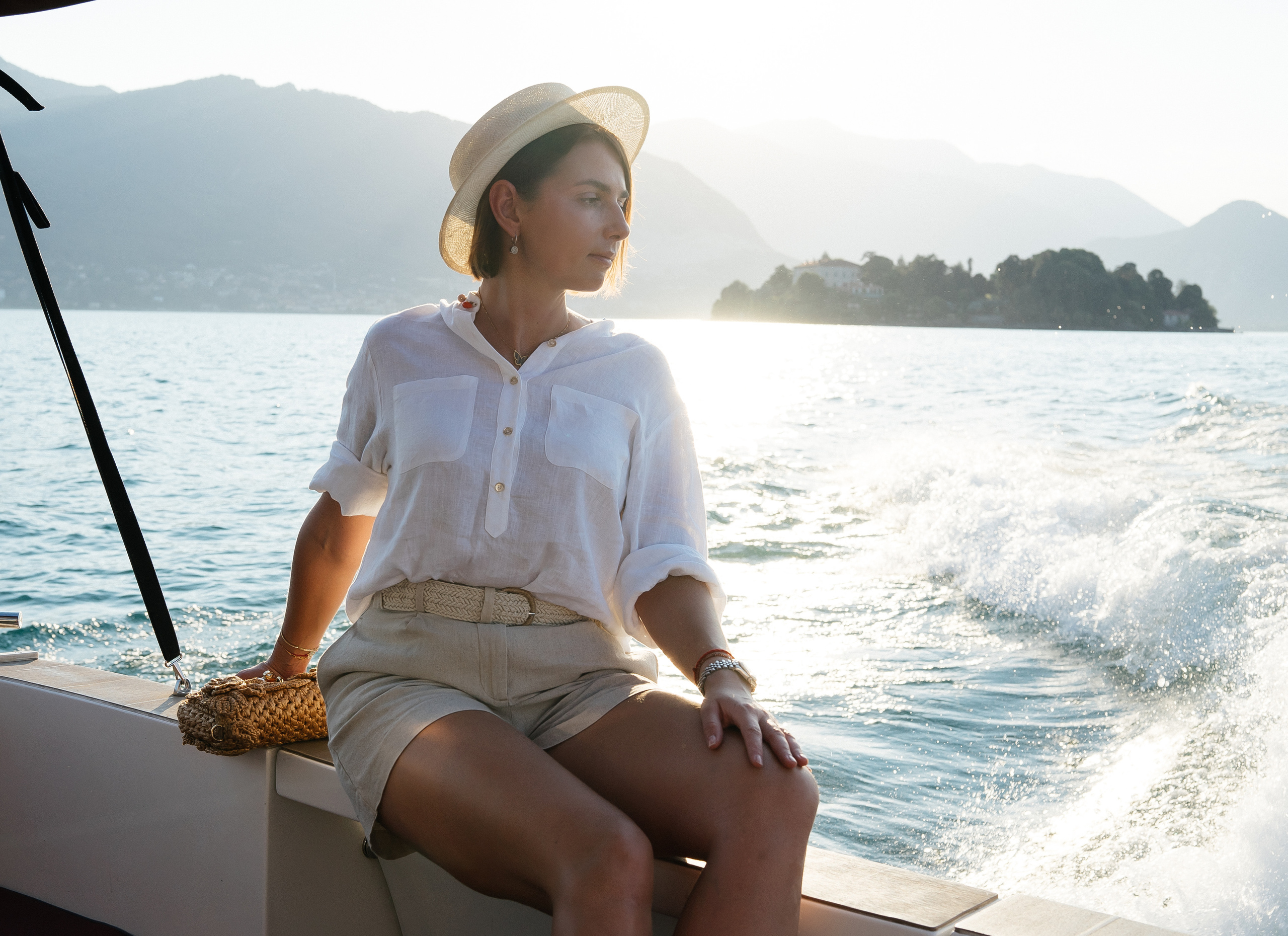 Party on  the Boat (Lake Maggiore.Italy). PHOTOGRAPHER IN ITALY