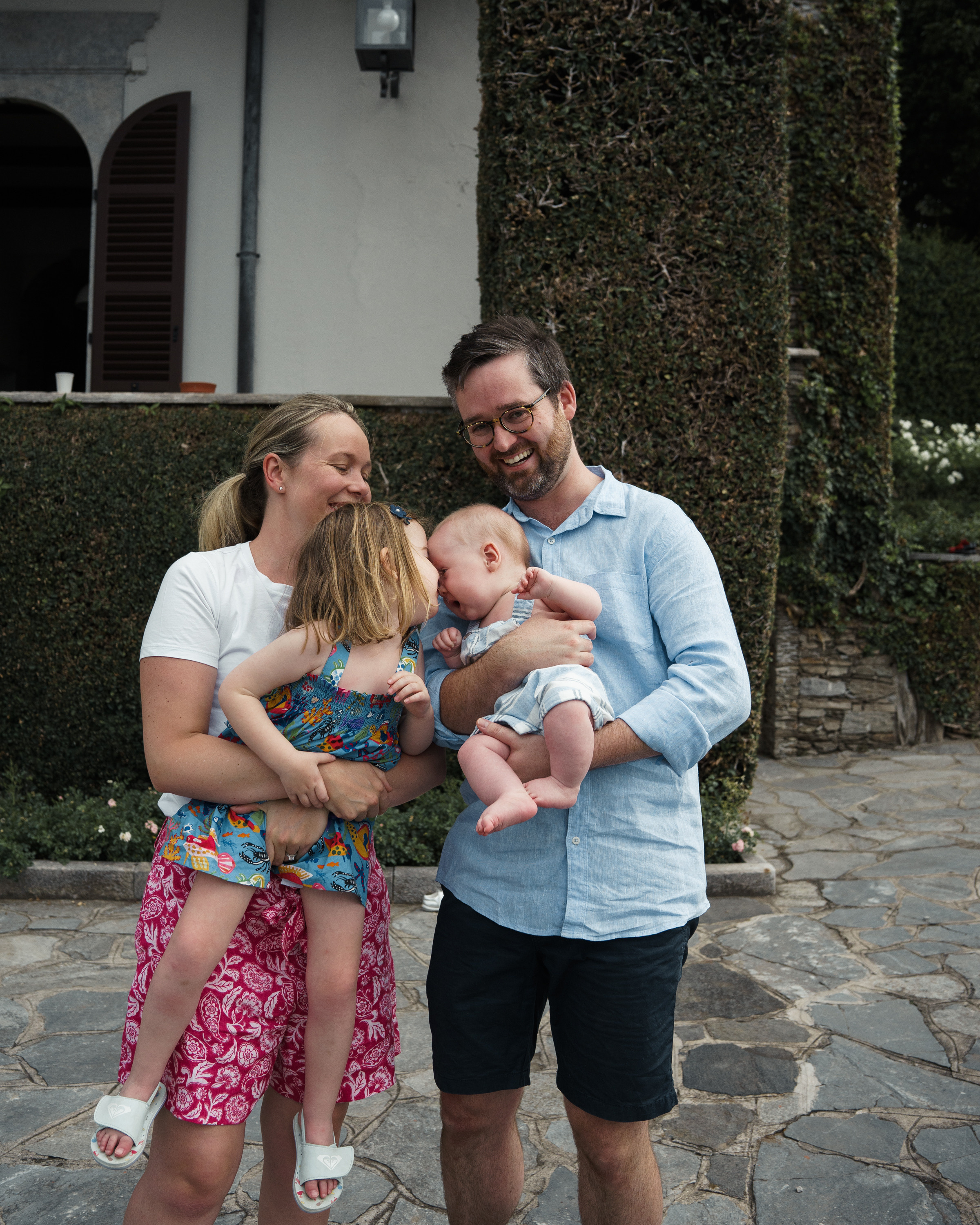 Patric & Kate family portrait. PHOTOGRAPHER IN ITALY