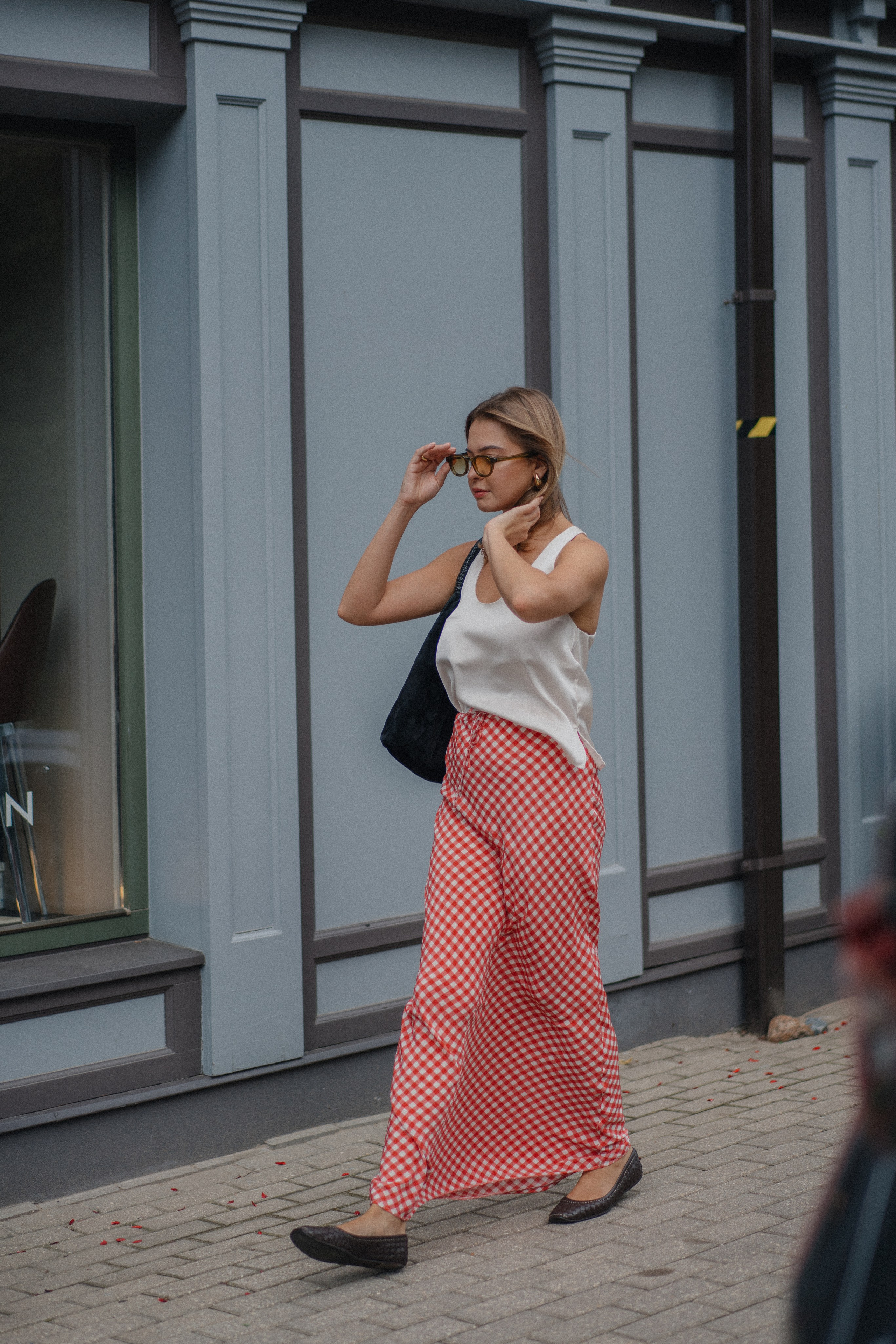 Streetstyle photoshoot. Portrait, lookbook and family photographer in Riga, LATVIA