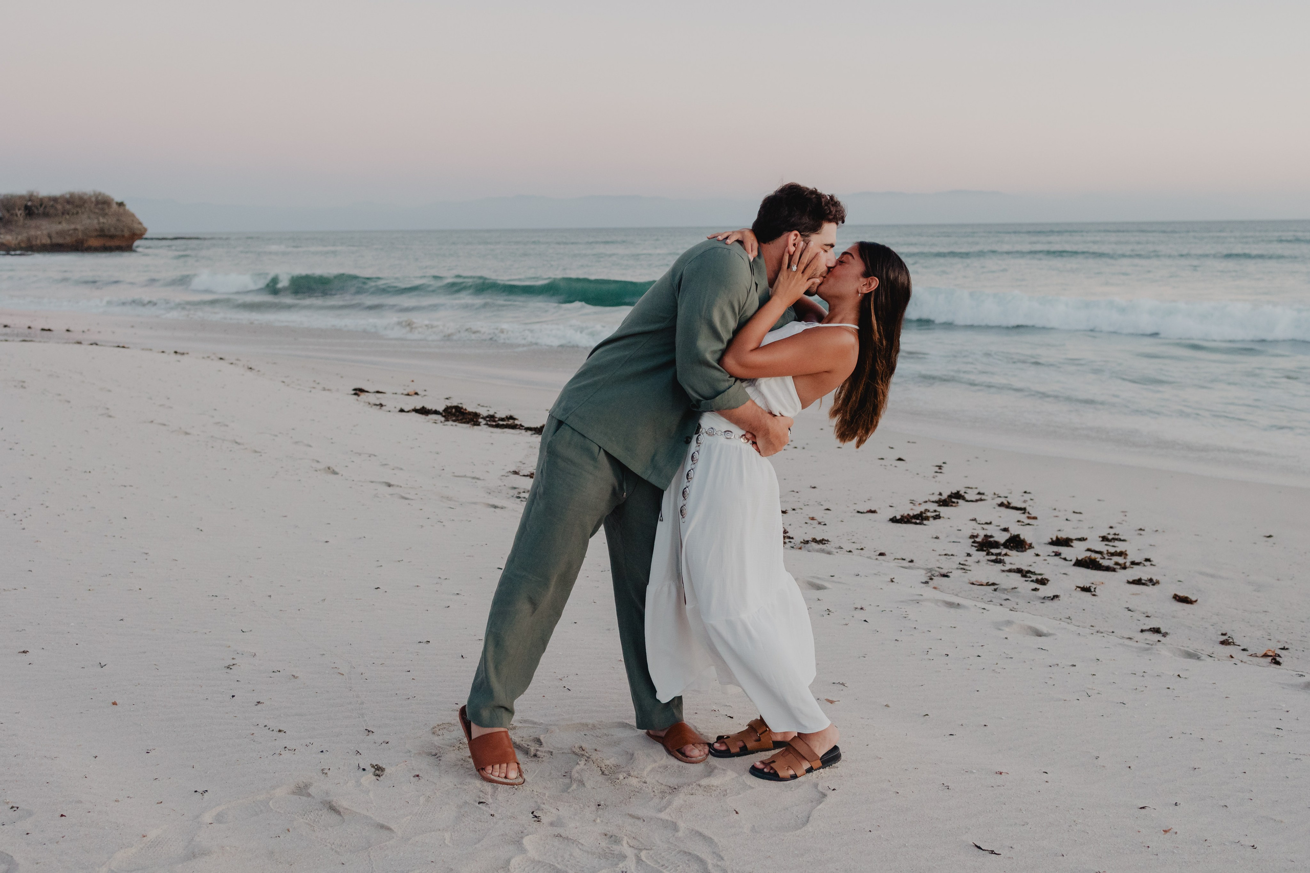 Punta Mita Engagement Session: Love Framed by the Pacific