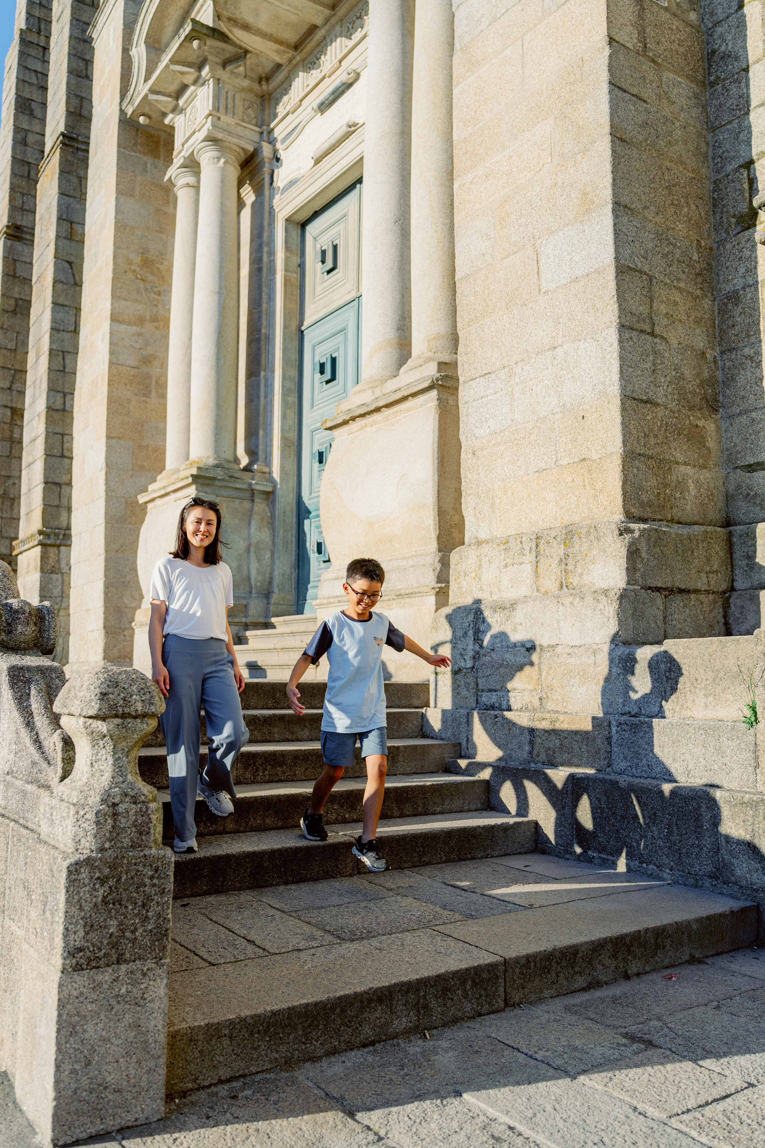 Мама и сын в Порту. Фотограф в Португалии Полина Готовая