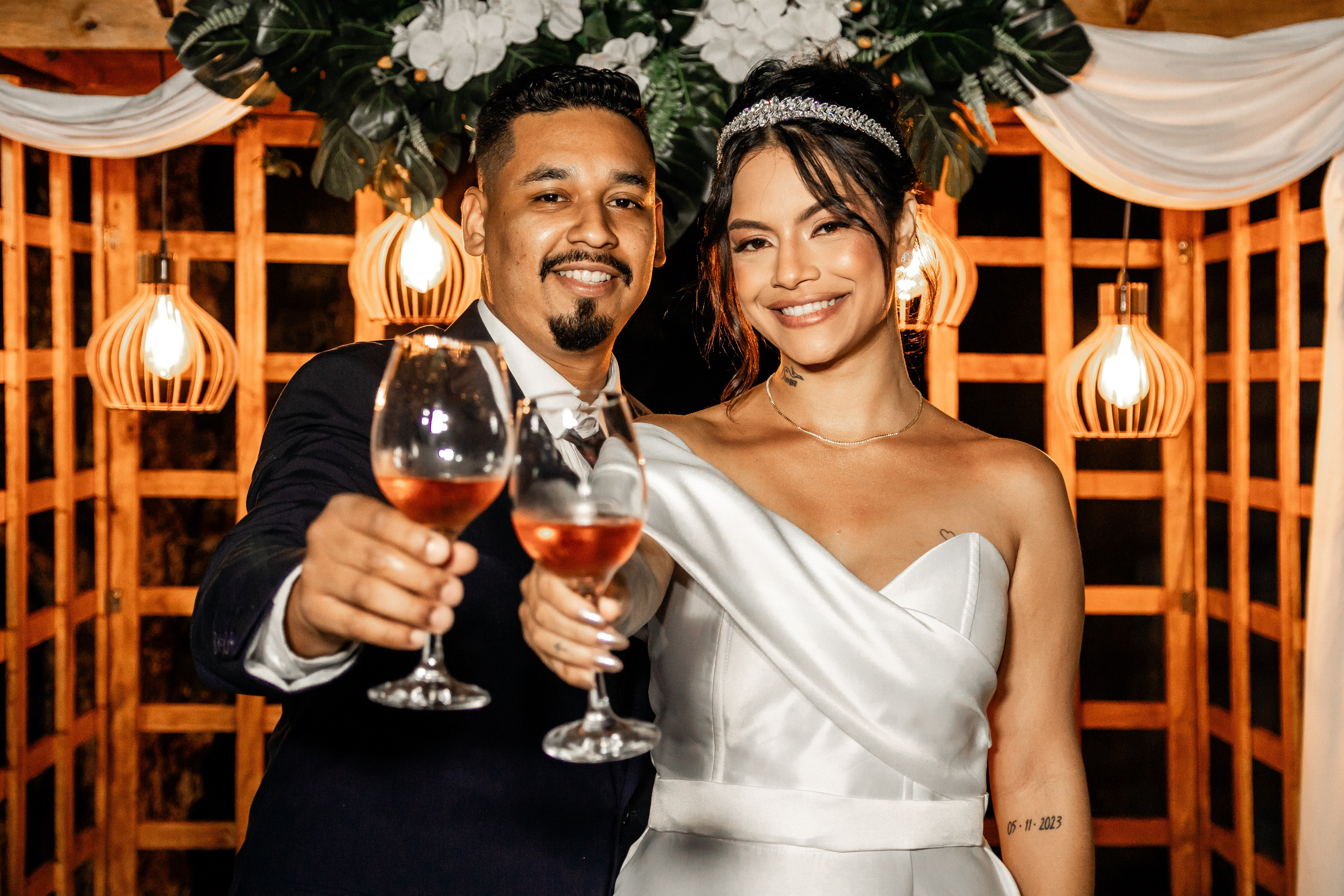 Najara e Rafael. Fotógrafa de casamento e festa infantis em Marilía, São Paulo