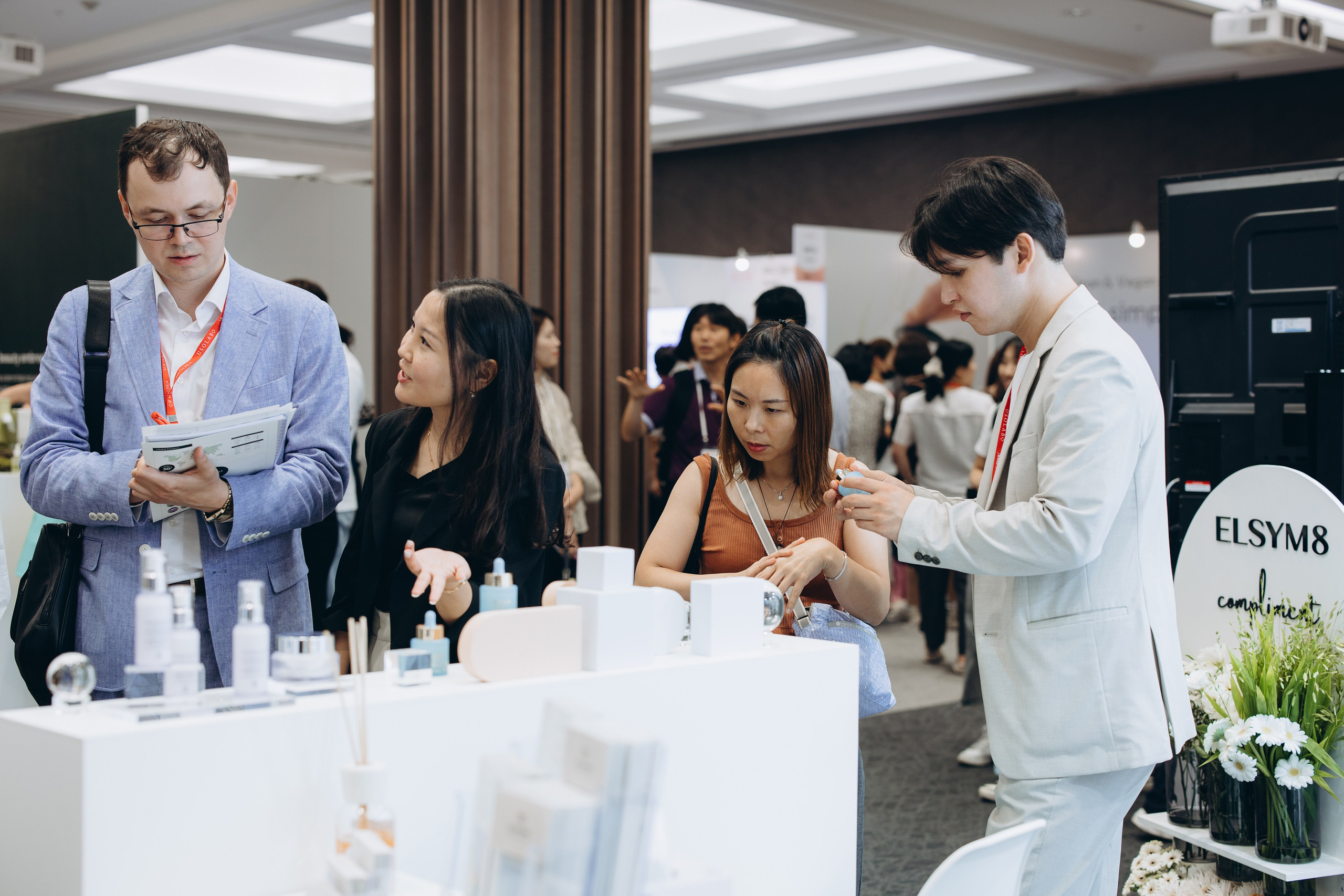 Inter charm Korea 2024 (ELSYM8). Portrait photographer in South Korea Olga Lian