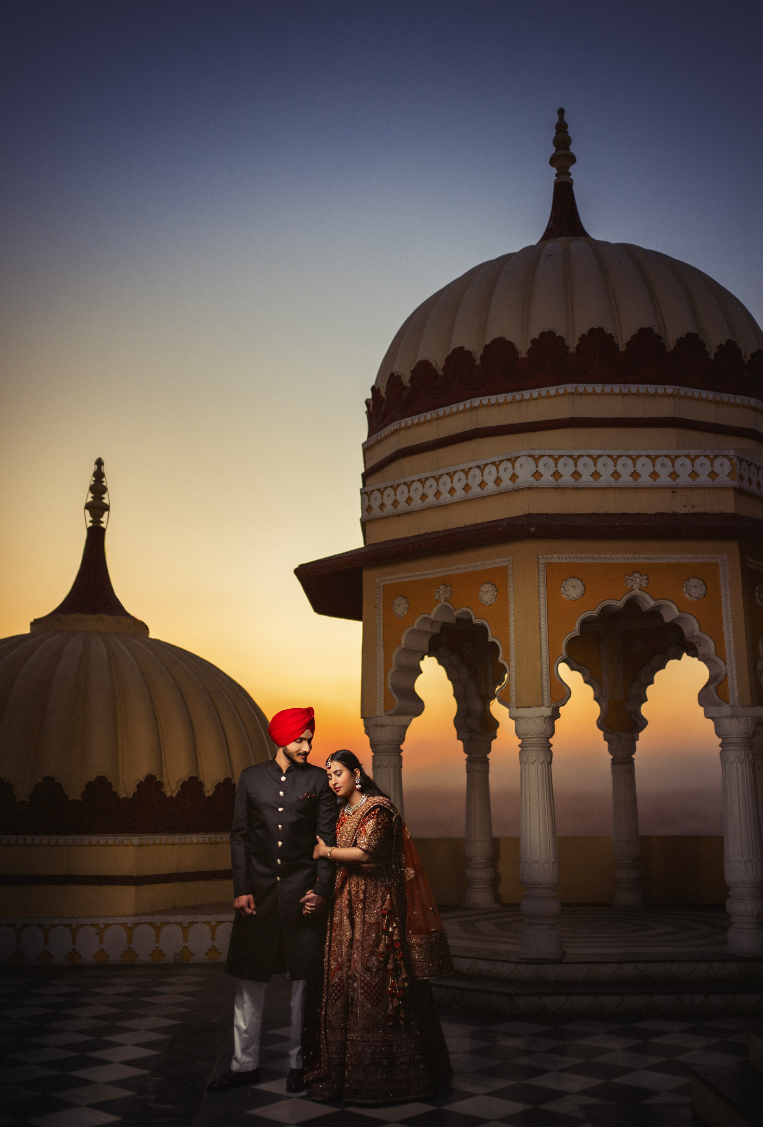 Varinder & Param at Noor Mahal. Studio Kunal Photography