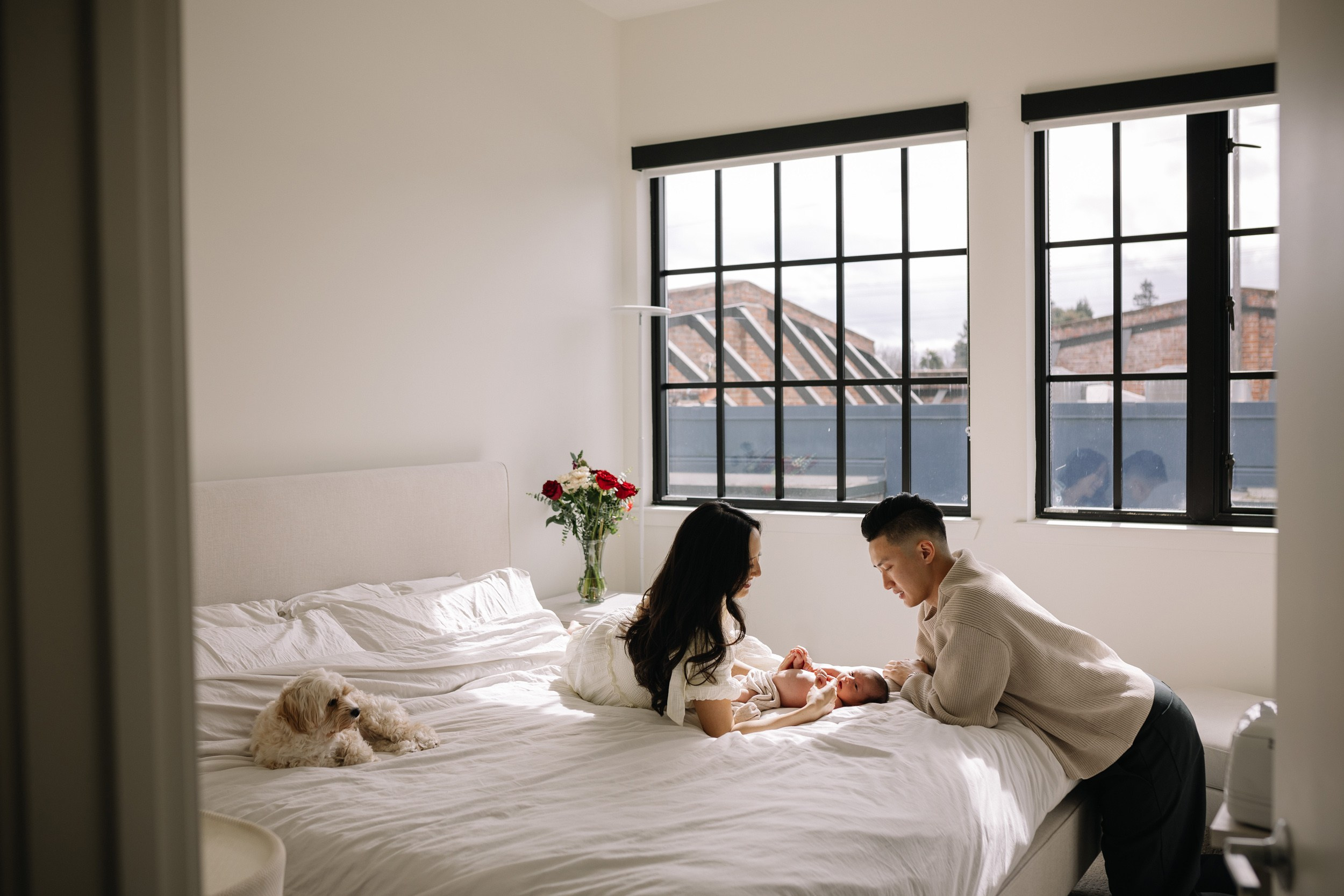 Newborn Home Photo Session. Maternity, newborn photographer in the Bay Area|Iryna Rakivnenko