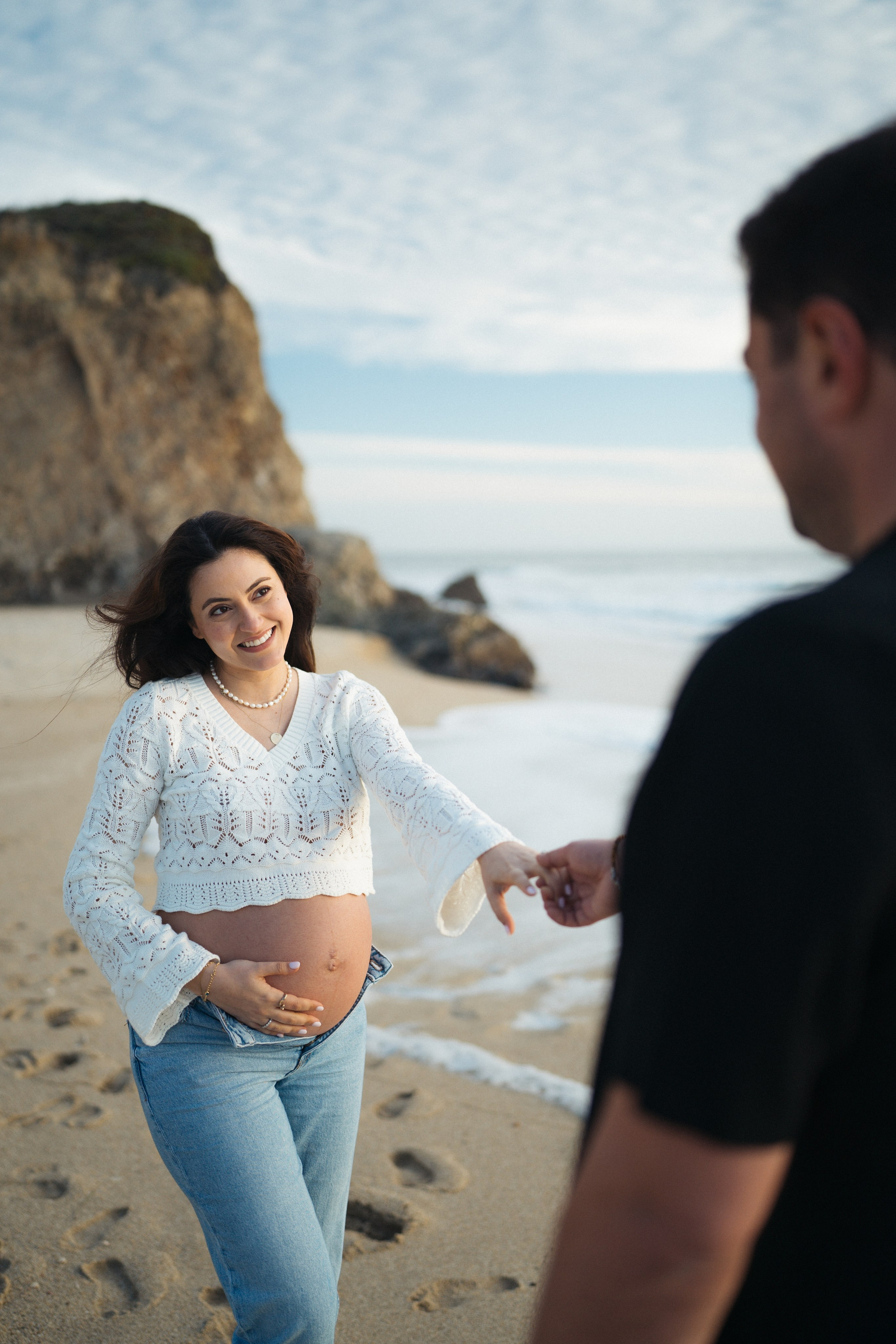 Gizem Maternity Session at Half Moon Bay. Soulo Photography | San Francisco Bay Area Based Photographer