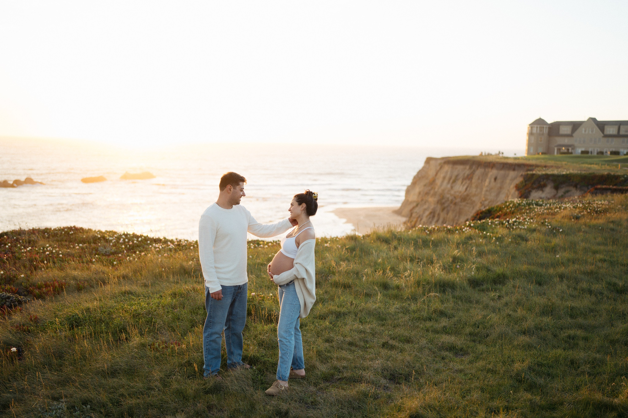 Gizem Maternity Session at Half Moon Bay. Soulo Photography | San Francisco Bay Area Based Photographer