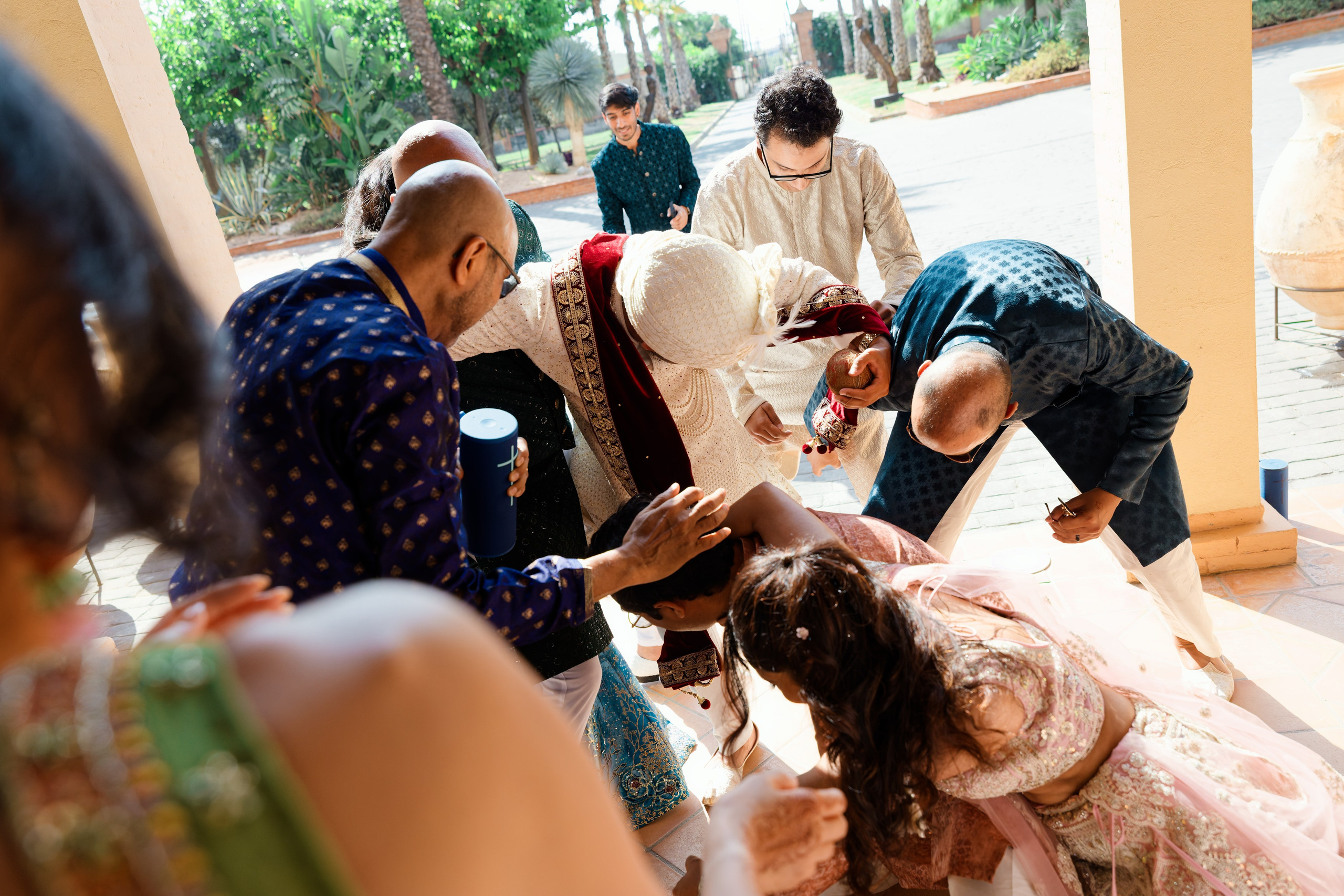 Indian wedding at Gran Villa Rosa, Barcelona