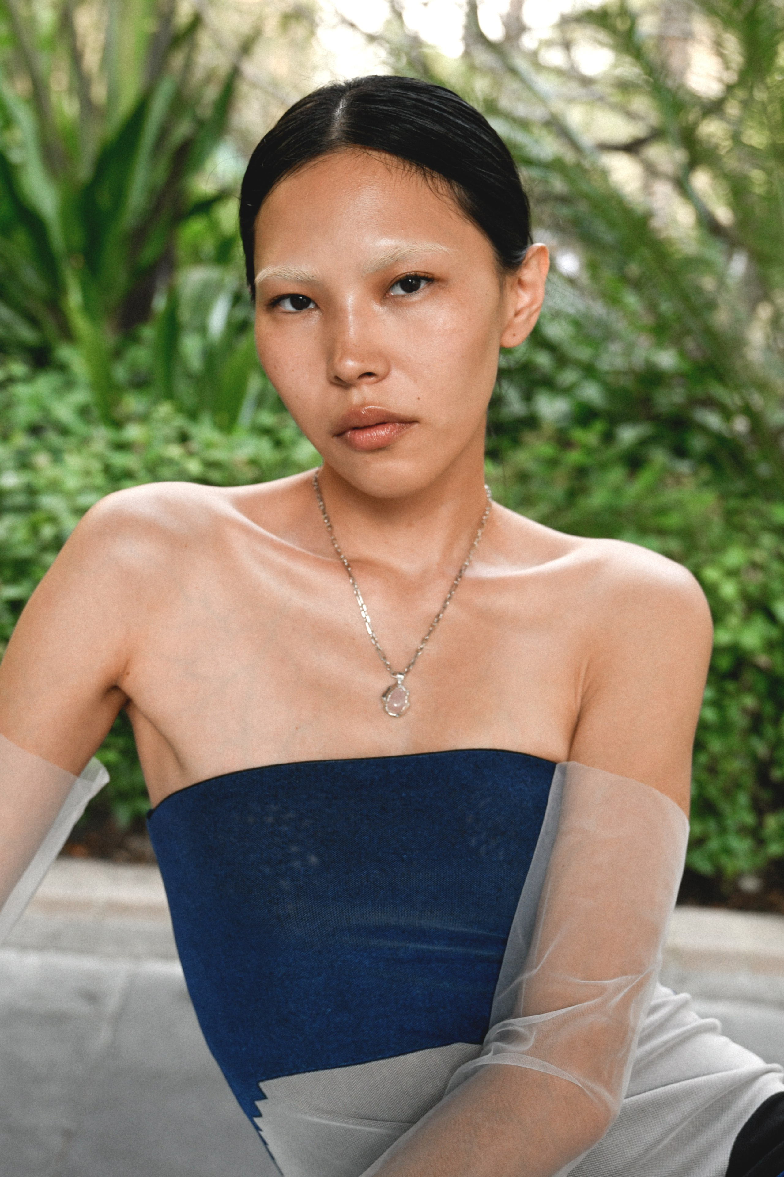 Street for Wiktoria Tao jewelry. Stylist