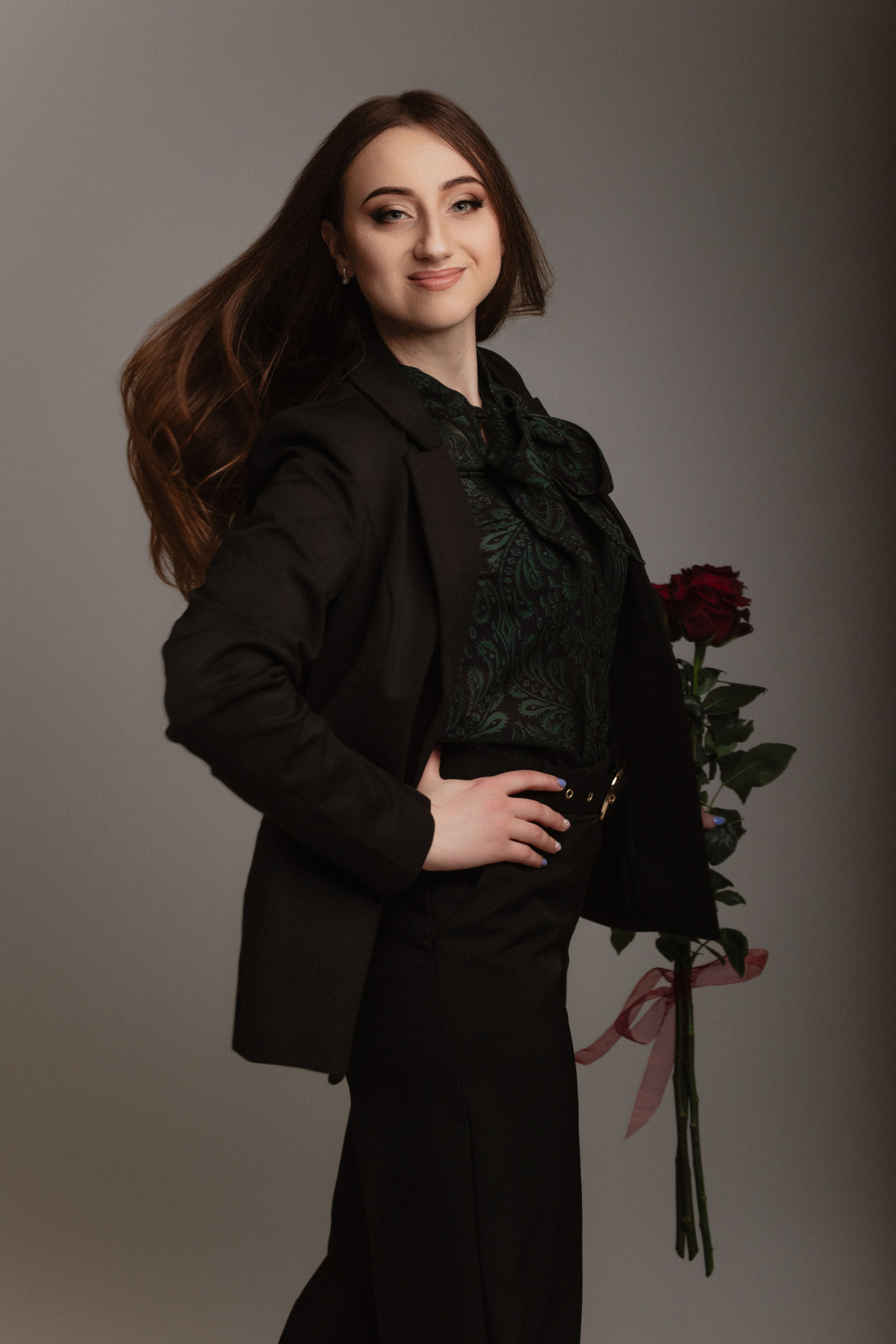 Viktorijos asmeninė fotosesija fotostudijoje Marijampolėje