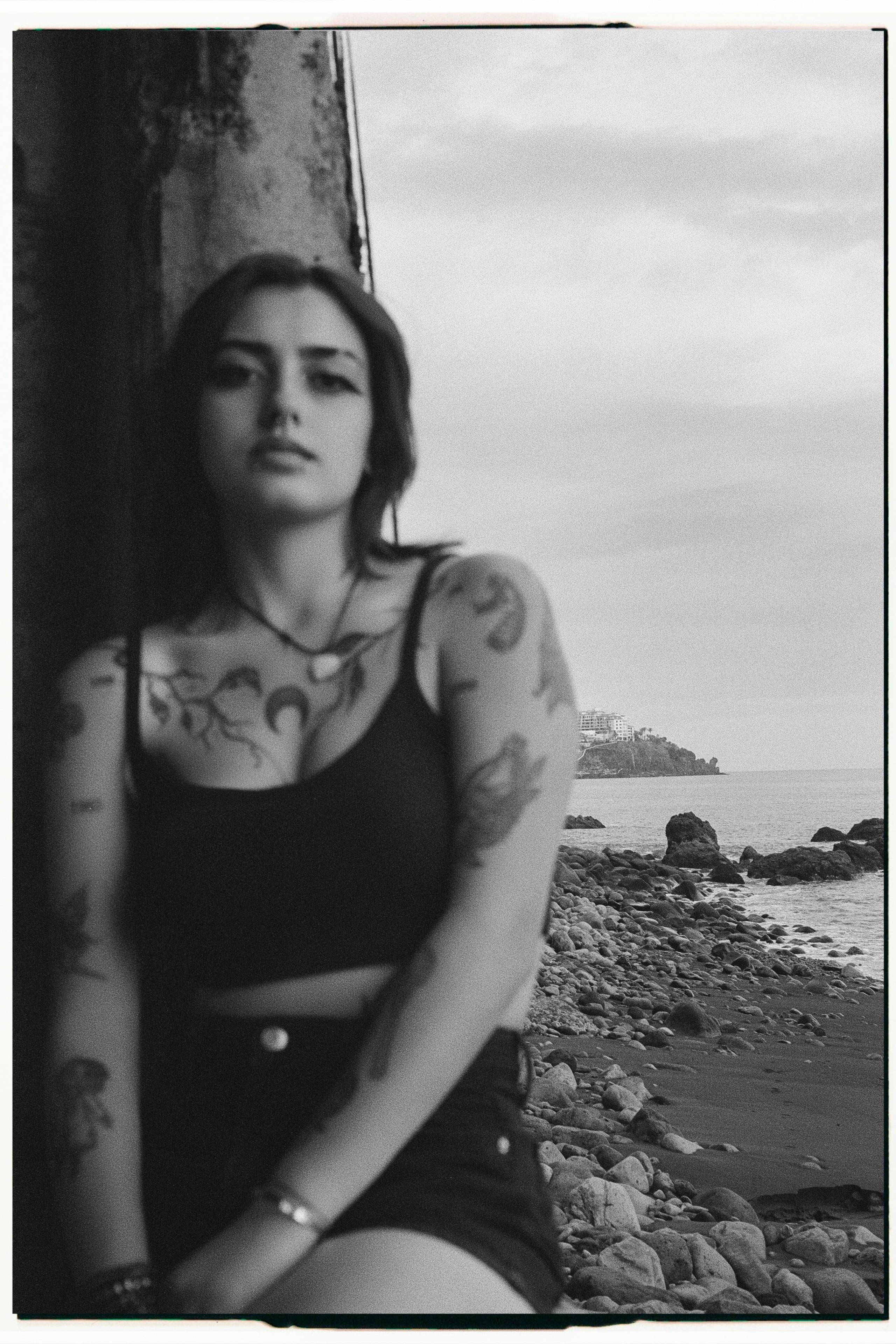 Veronica / ILFORD HP5. Portrait photographer in Madeira — Marina Shtukina