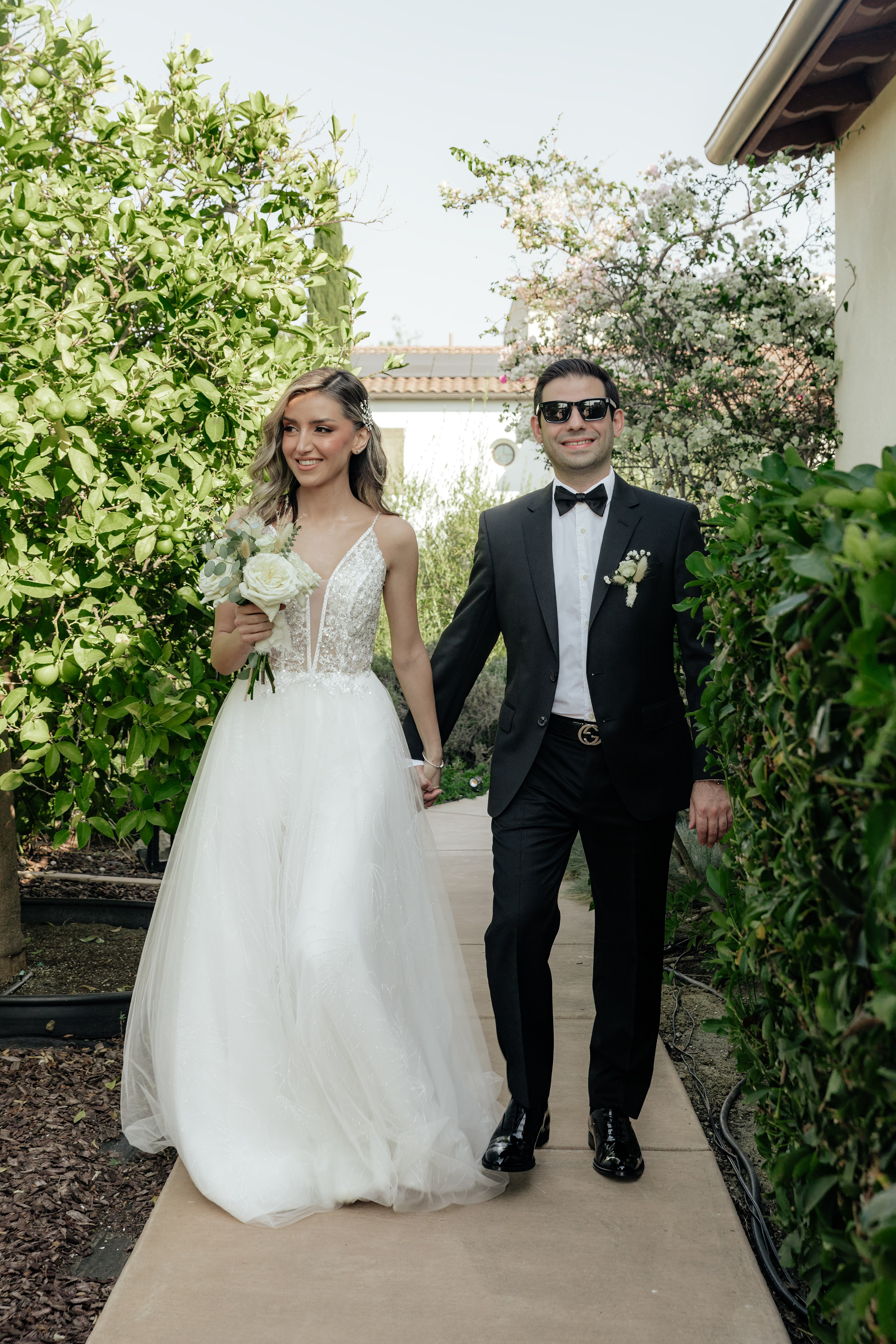 Romantic Backyard Wedding