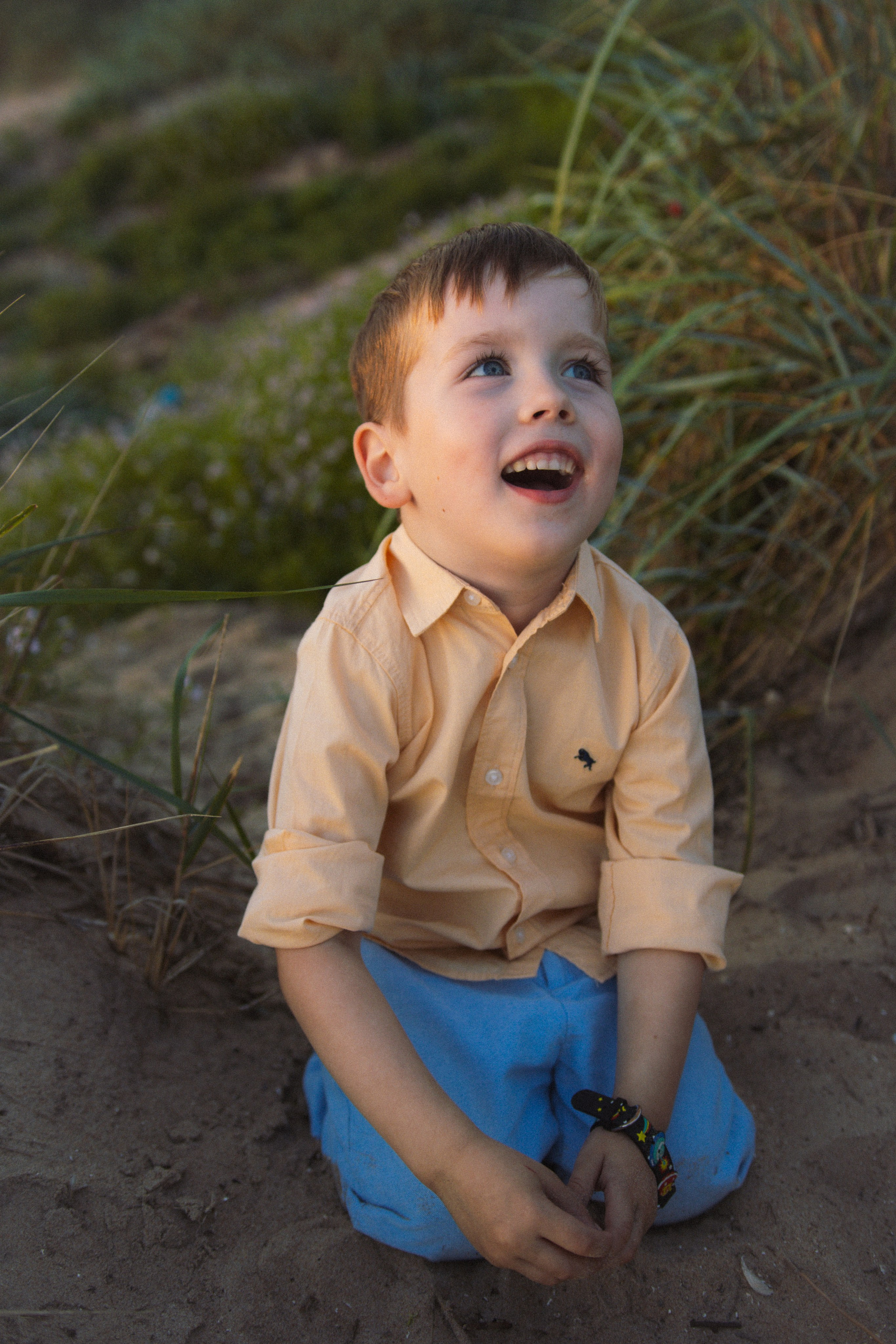 Warm evening in Falkenberg. Photographer in Gothenburg Aleksandra Stroganova