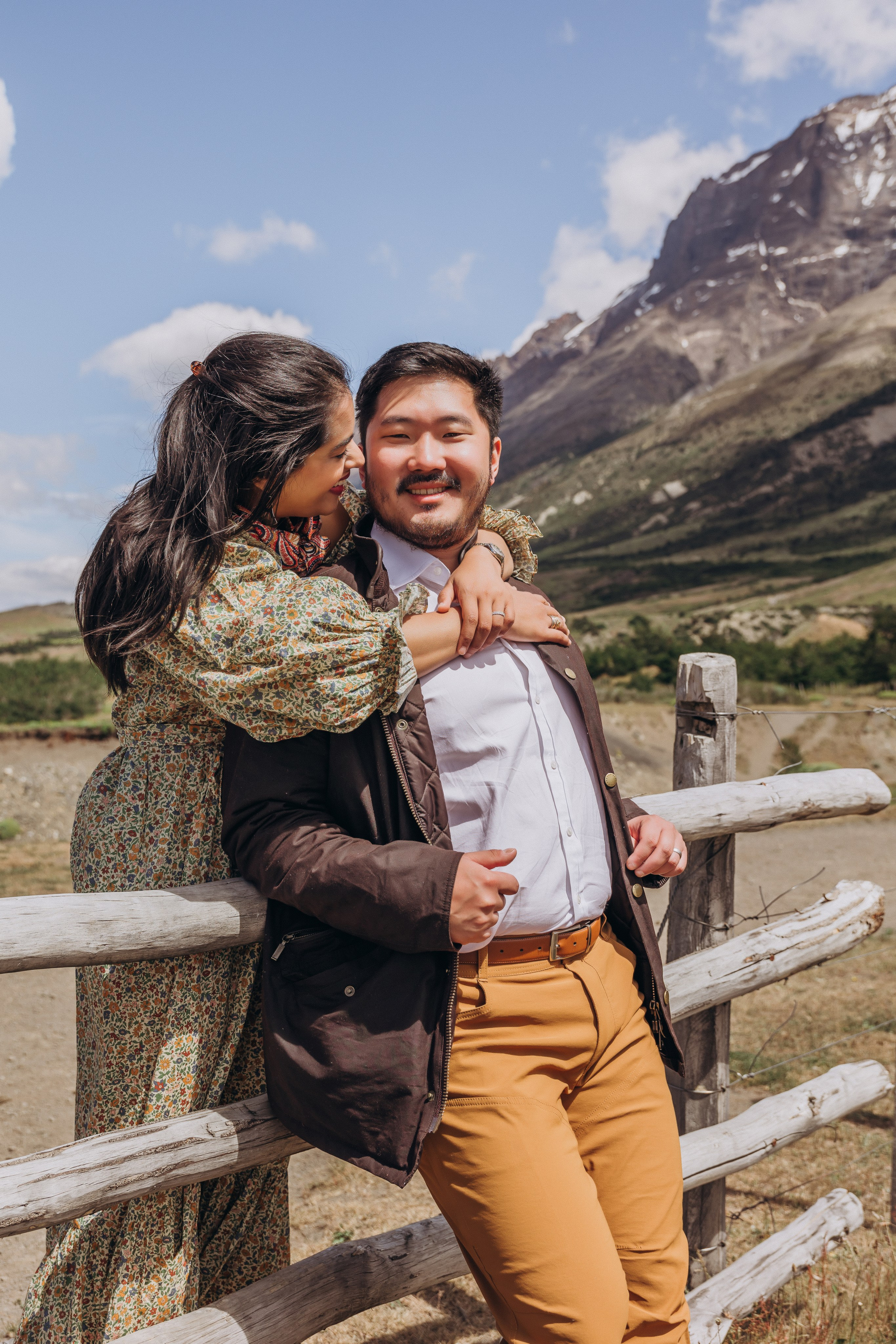 T+C. Elopement in Patagonia. Fotógrafa familiar Santiago y Chile Anna Almazova