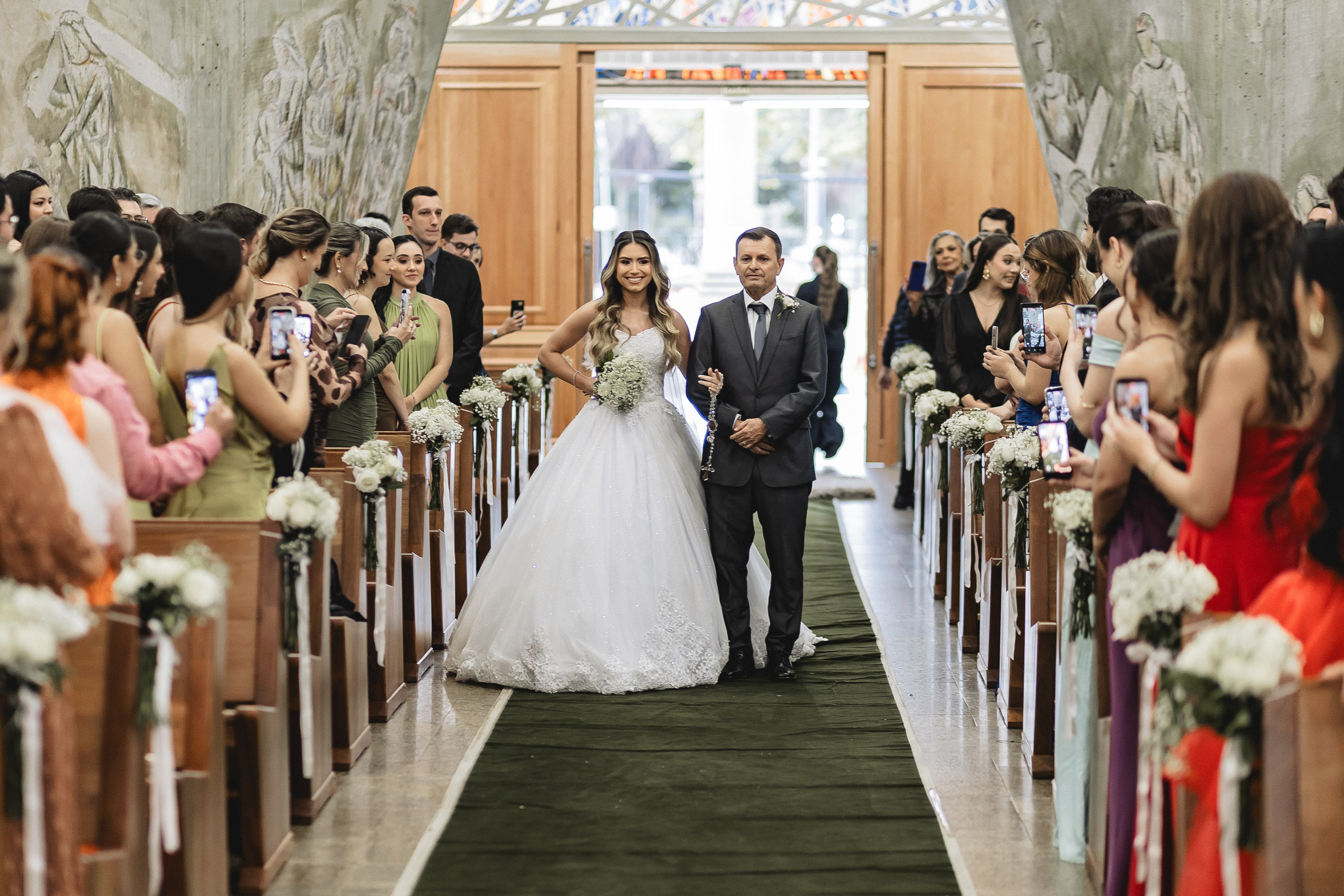 Heloisa e Andre casamento na catedral de maringa. Fotografo de casamento I Claudinei Moura